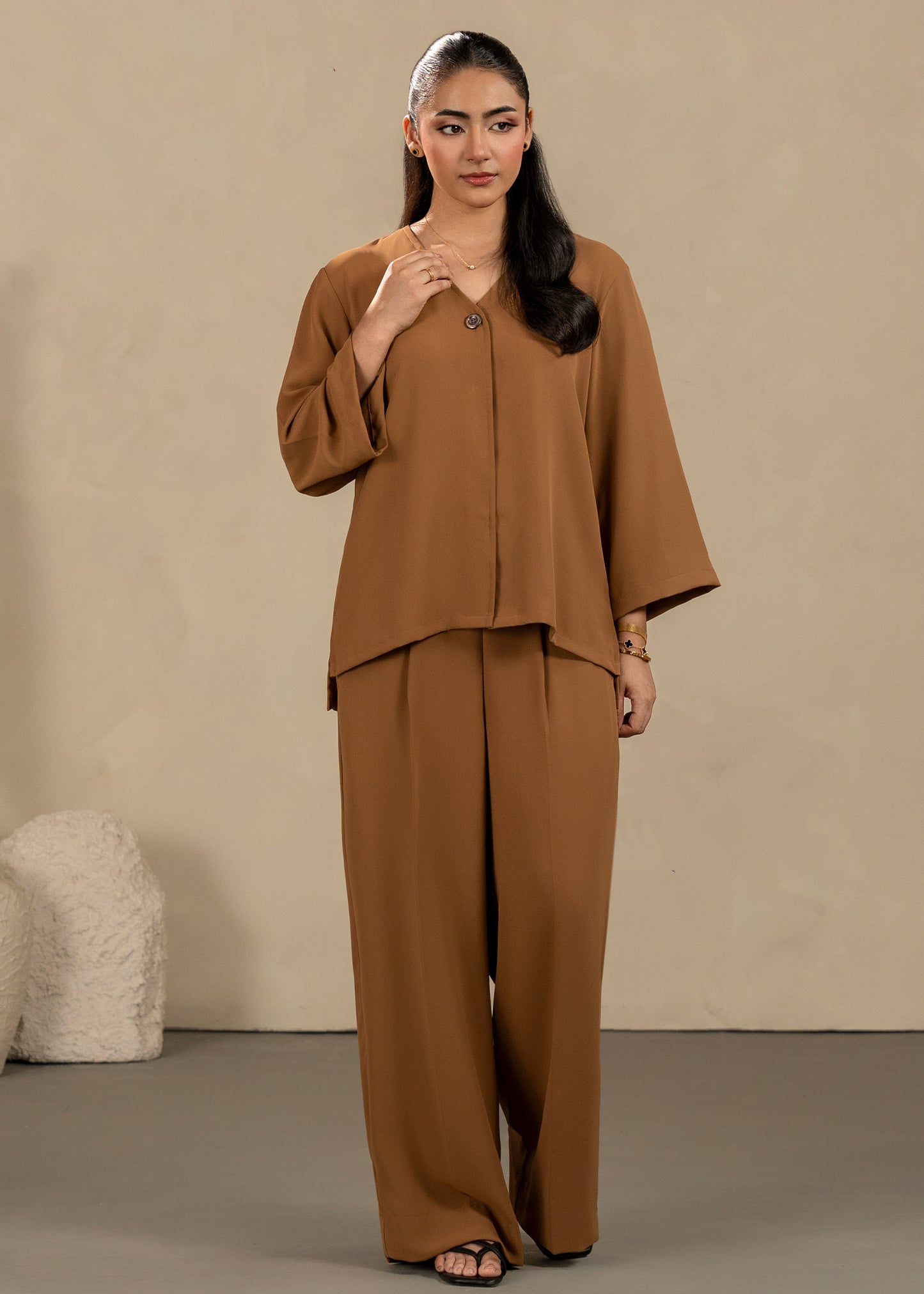 Mocha Brown Co-Ord Set