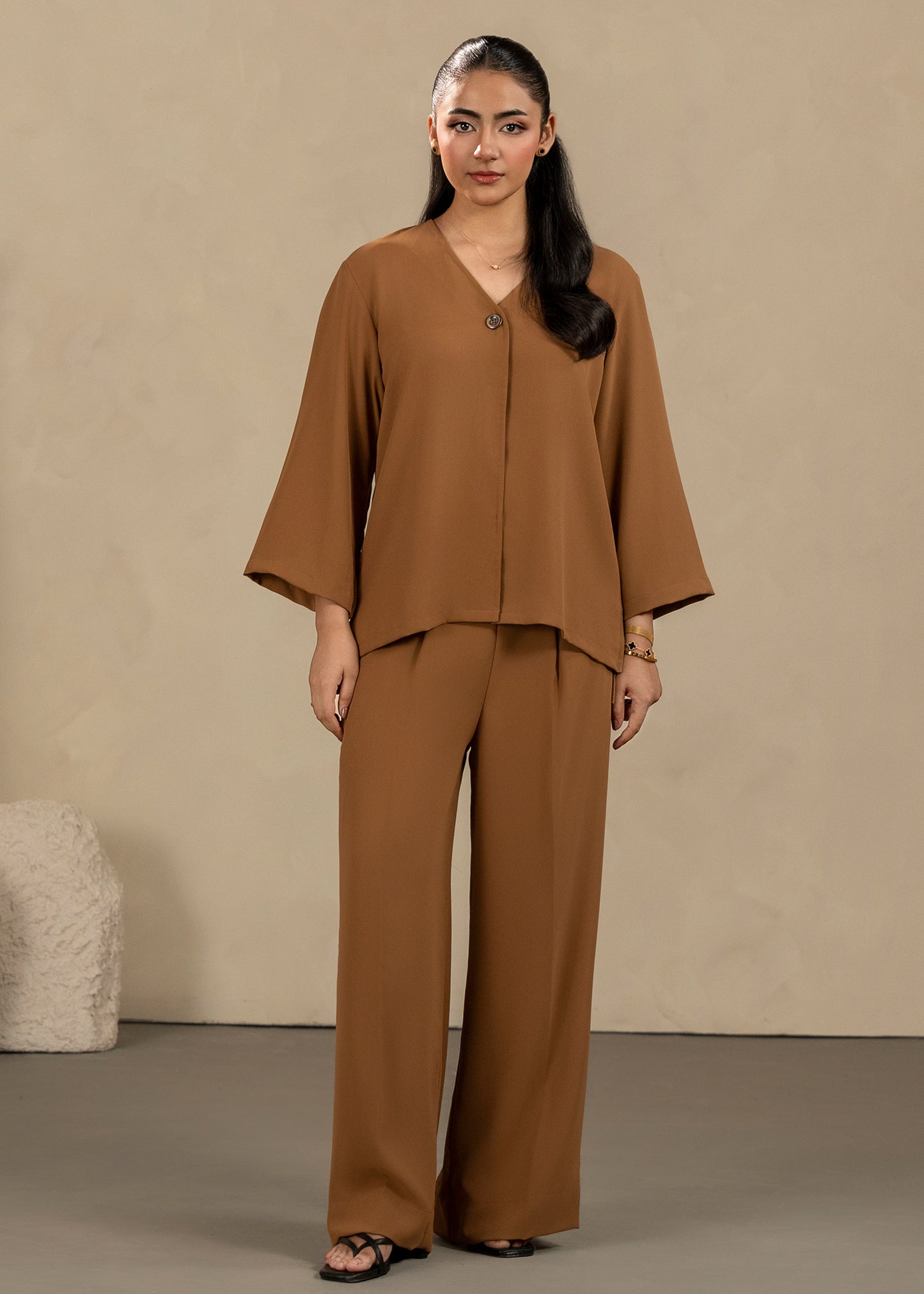Mocha Brown Co-Ord Set