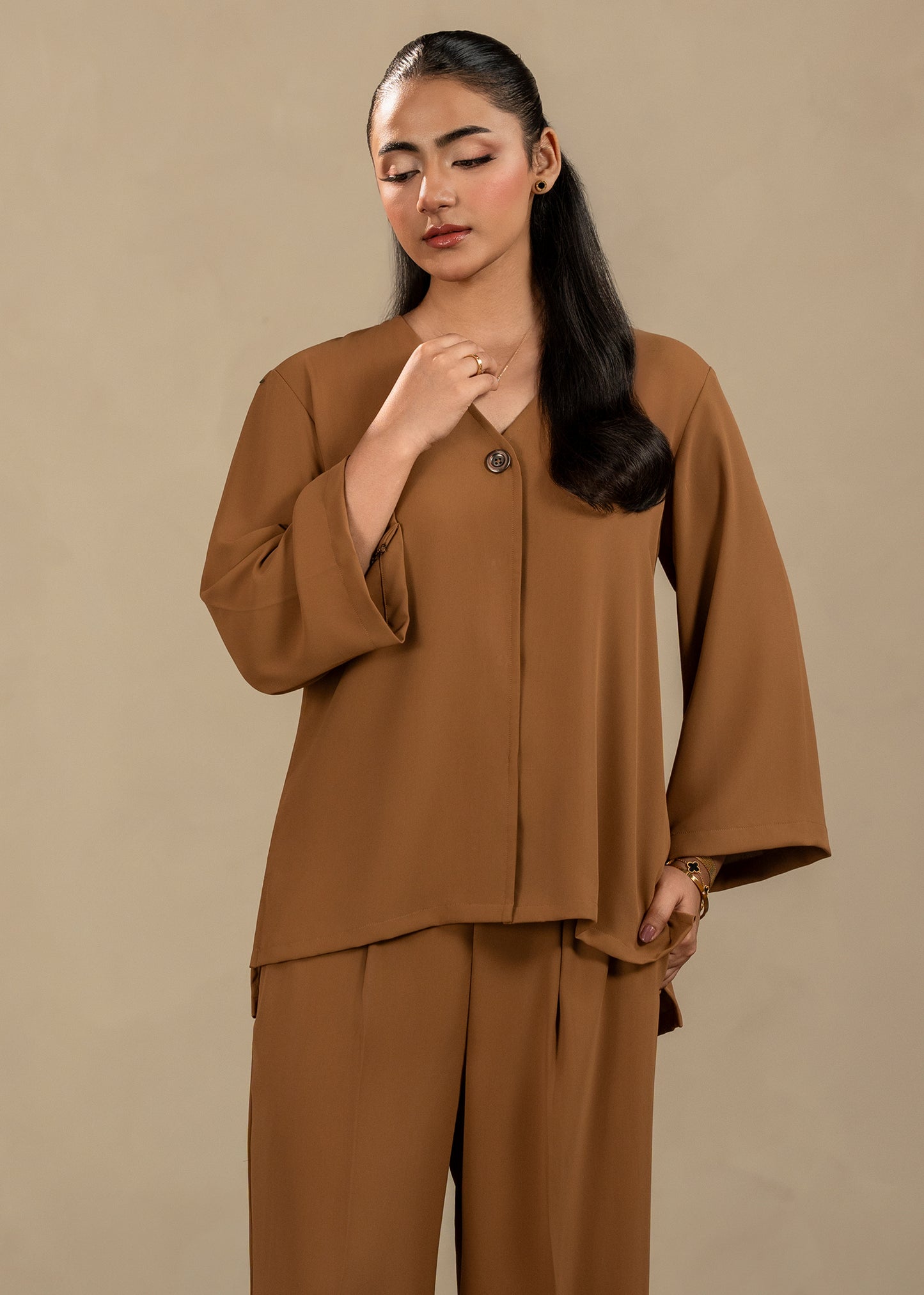 Mocha Brown Co-Ord Set