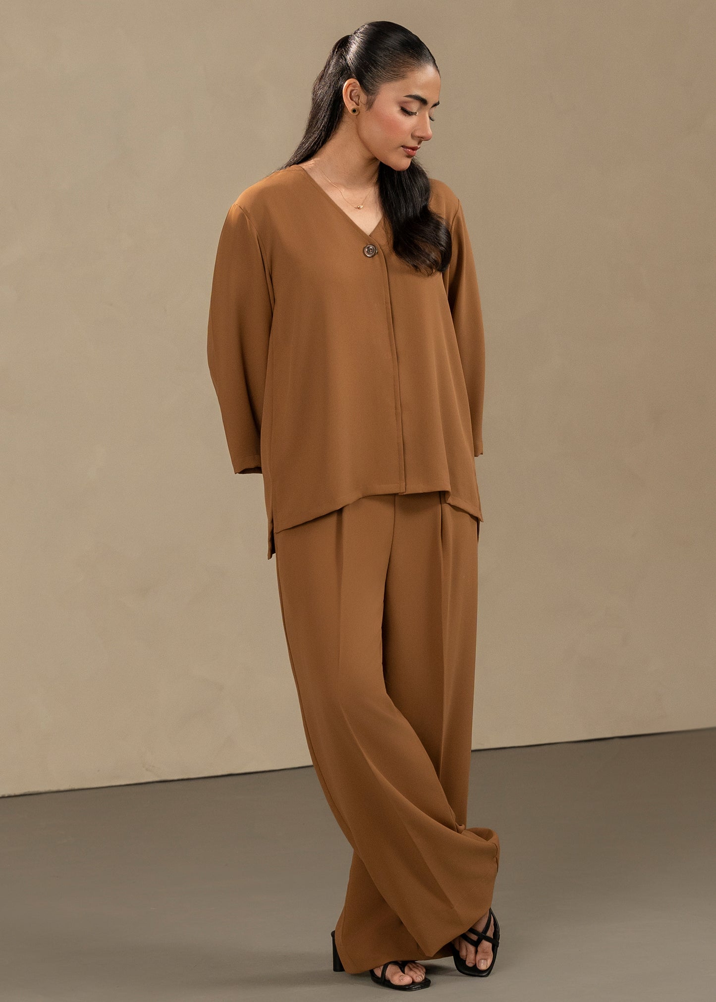 Mocha Brown Co-Ord Set