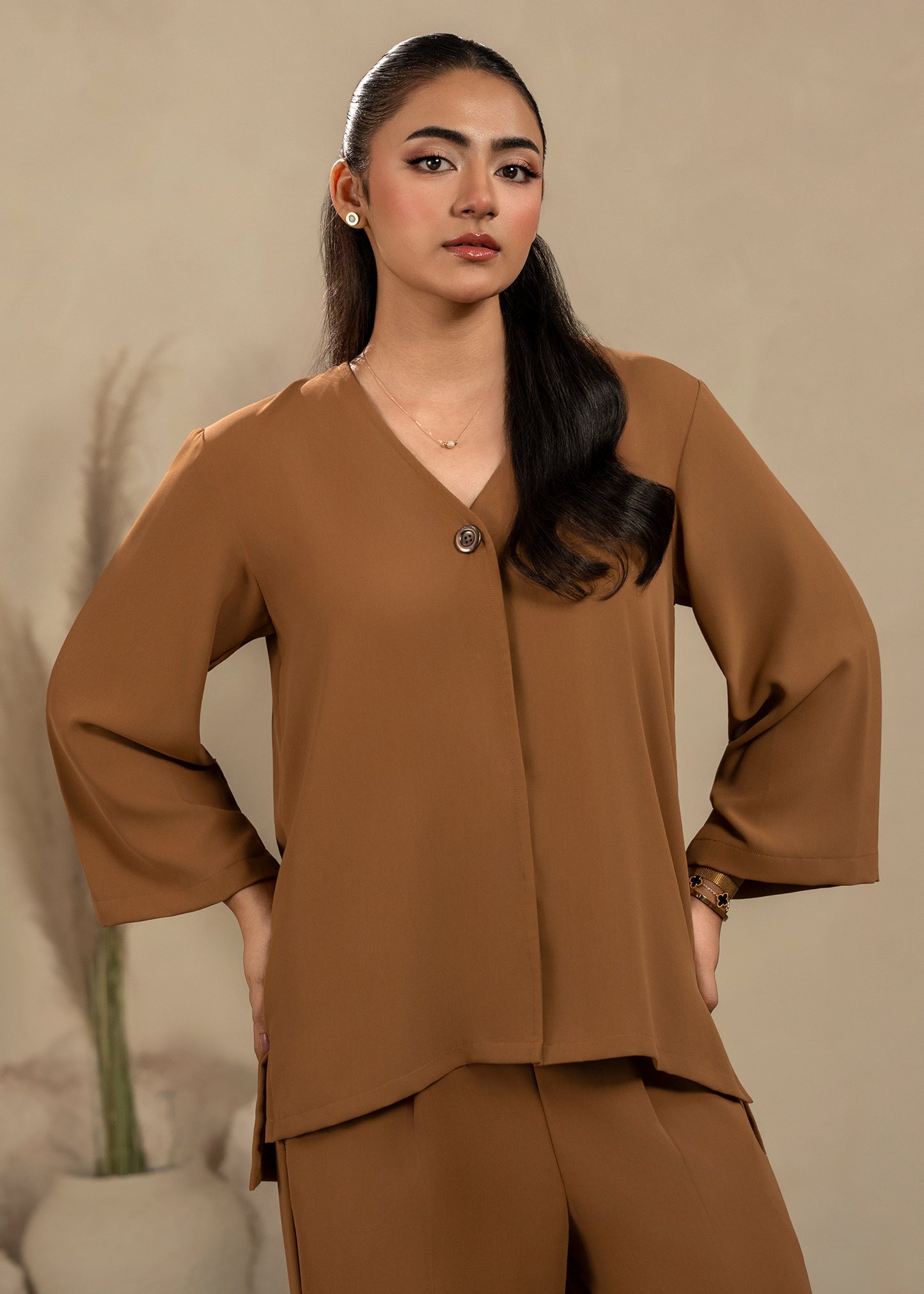 Mocha Brown Co-Ord Set