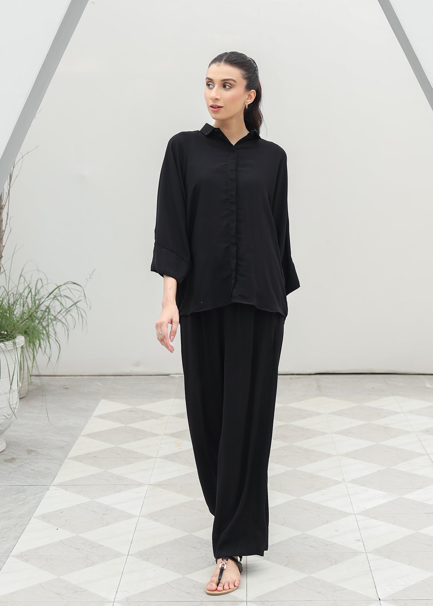 Black Co-Ord Set