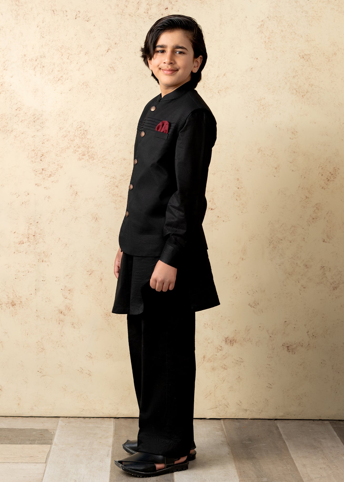 Dark Cocoa Waistcoat Set