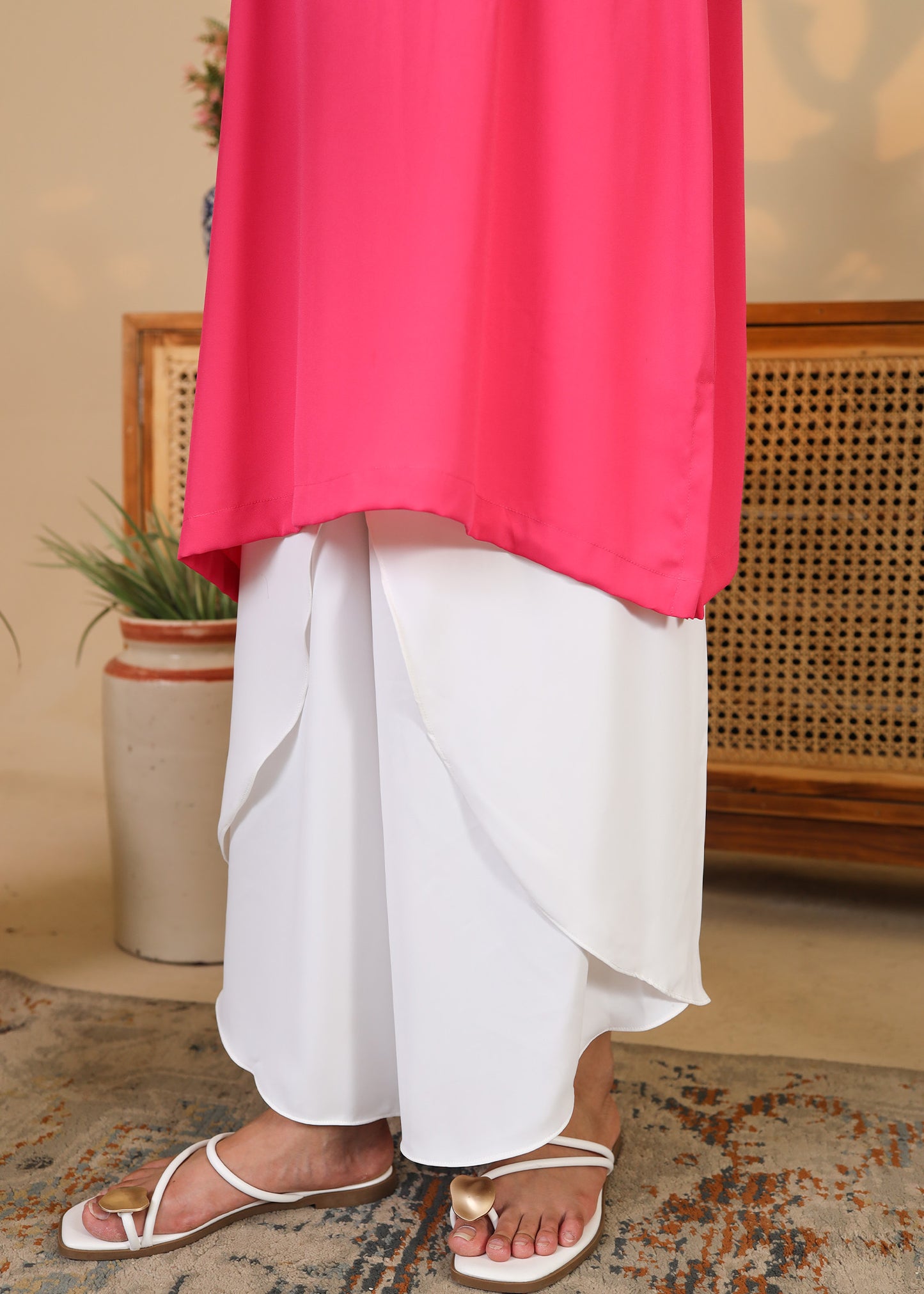 Fuchsia Tunic Set