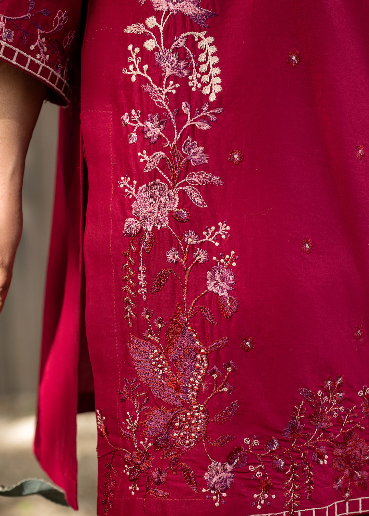 Bloom Embroidered Co-Ord