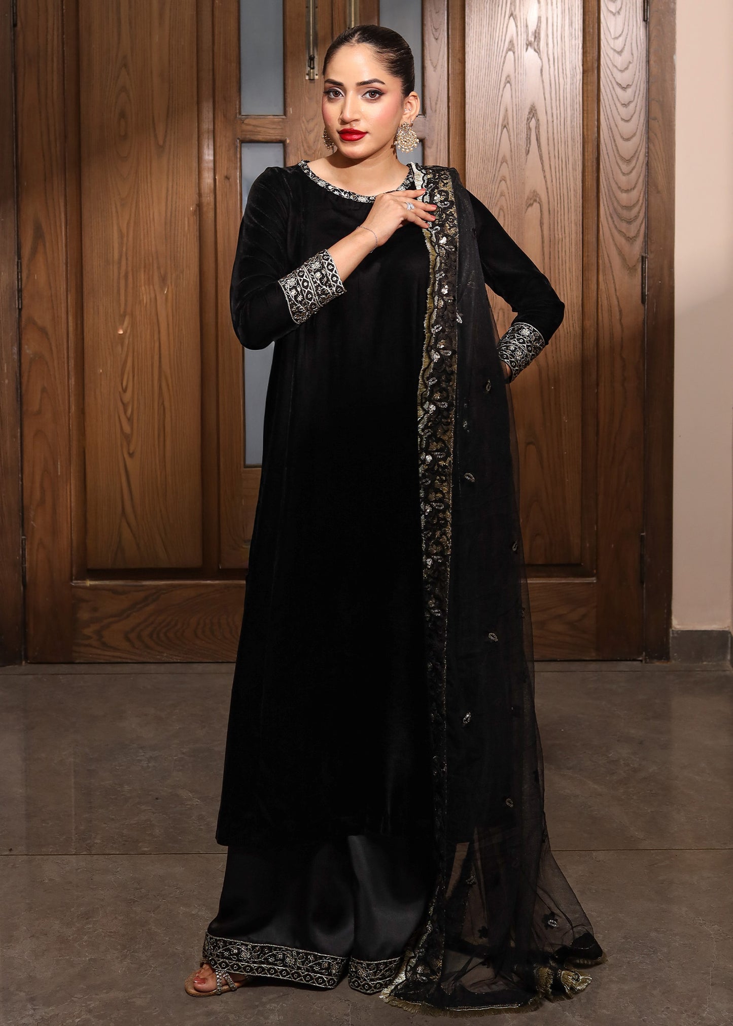 Noir Elegance Ensemble 3pc