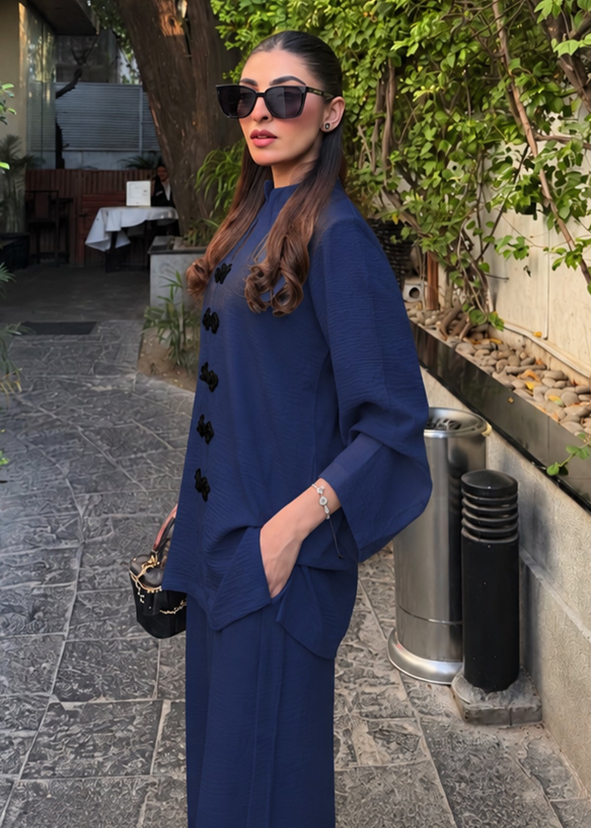 Kaia Set (Navy Blue)