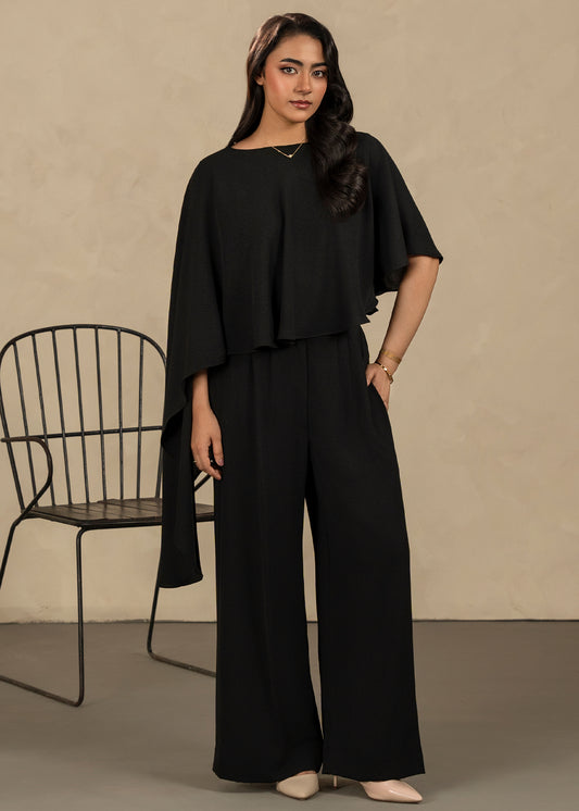 Black Asymmetric Co-Ord Set