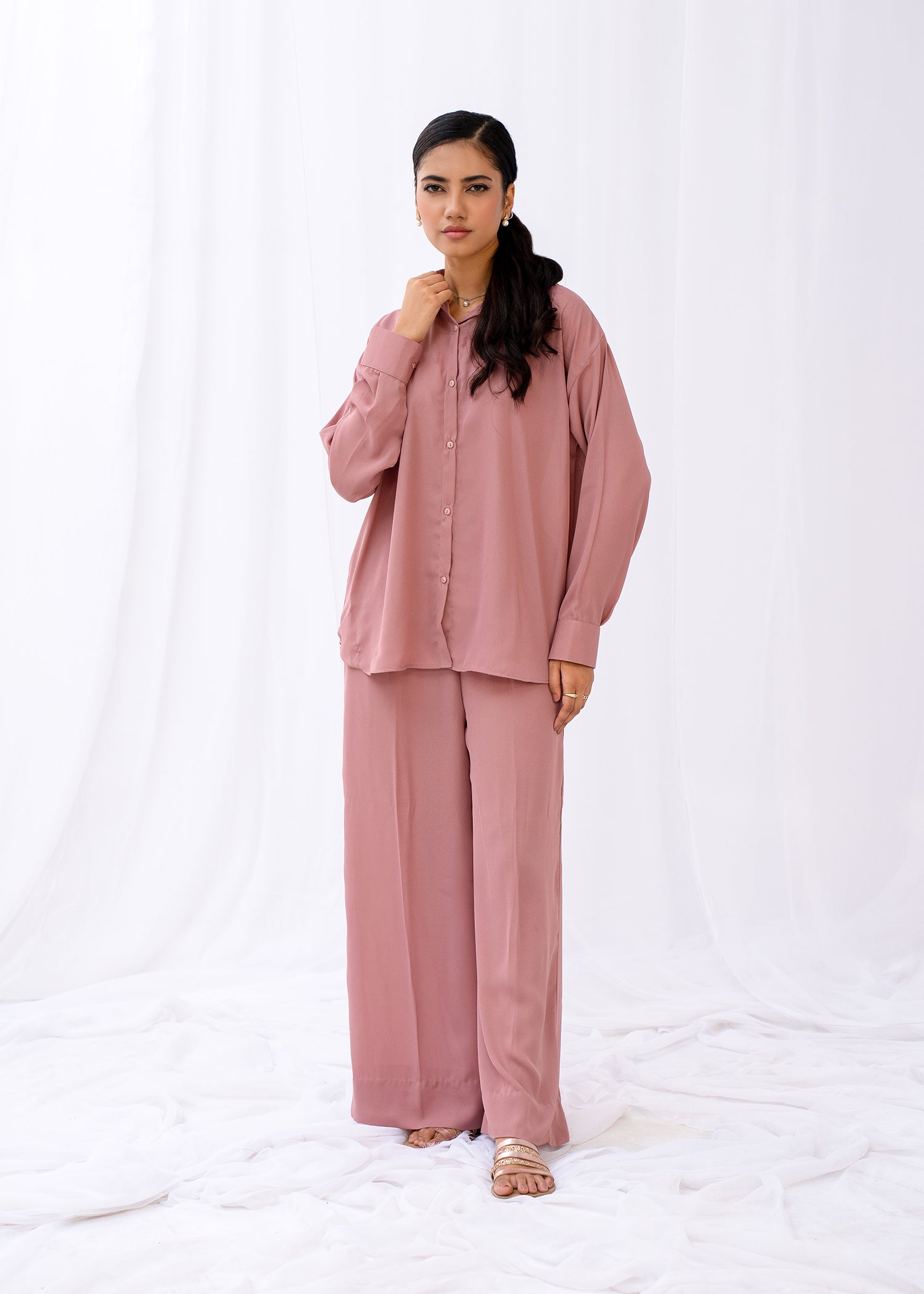 Tea Pink Co-Ord Set