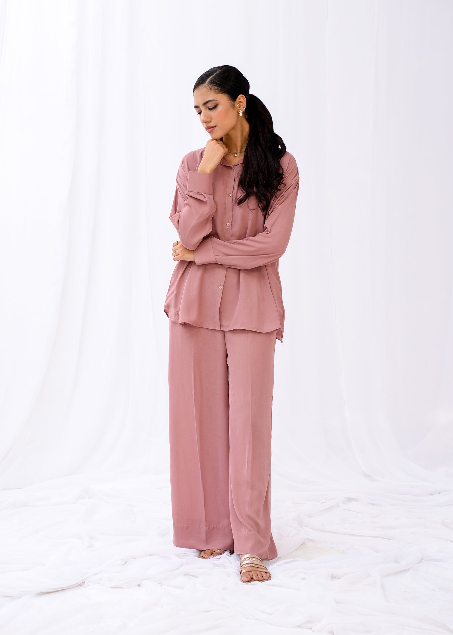 Tea Pink Co Ord Set