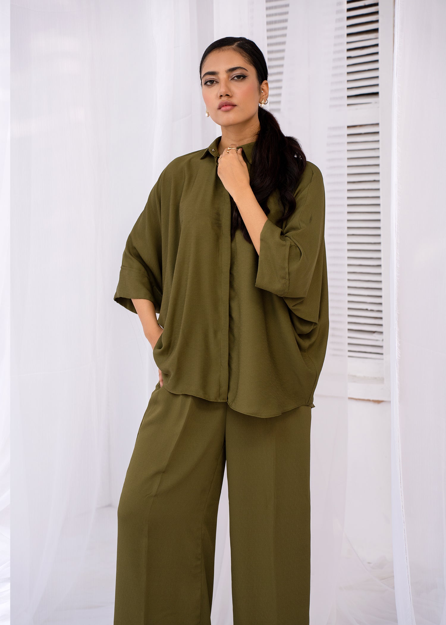 Green Co-Ord Set