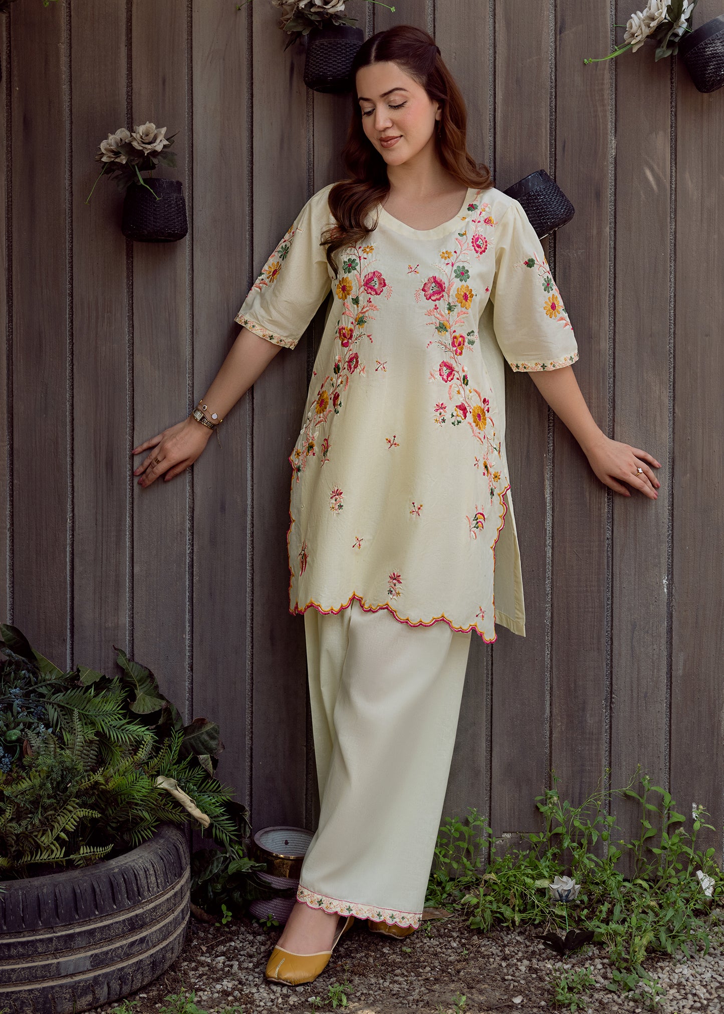 Eliana Embroidered Co-Ord