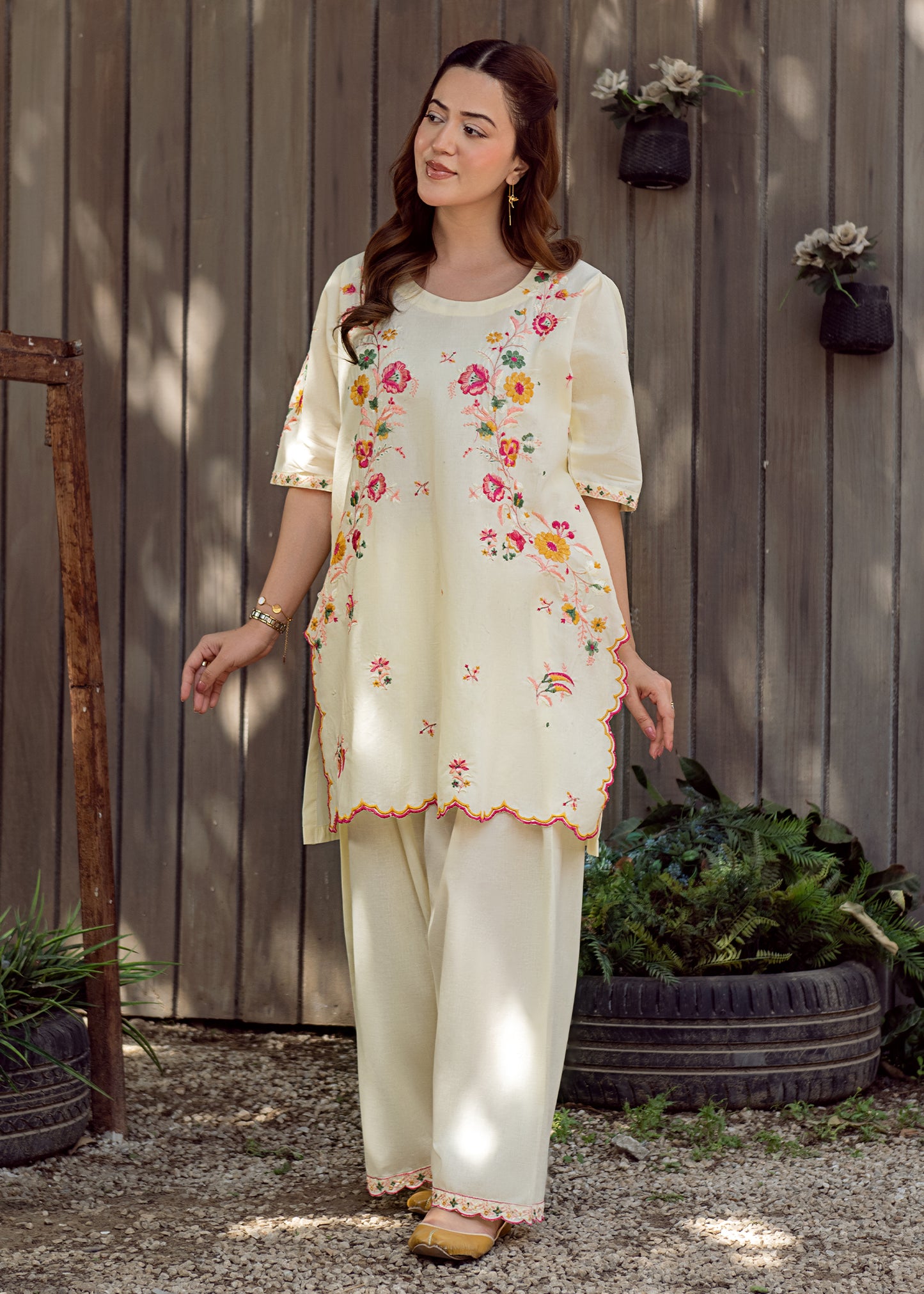 Eliana Embroidered Co-Ord