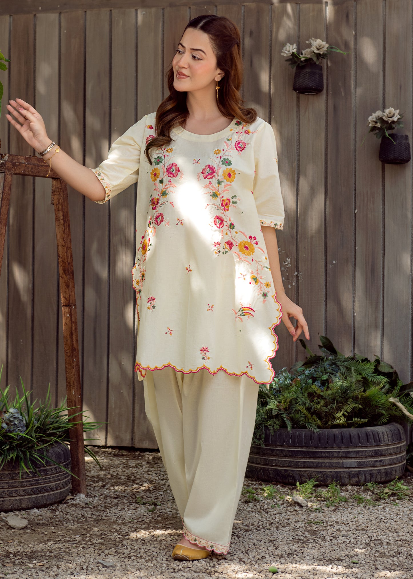 Eliana Embroidered Co-Ord