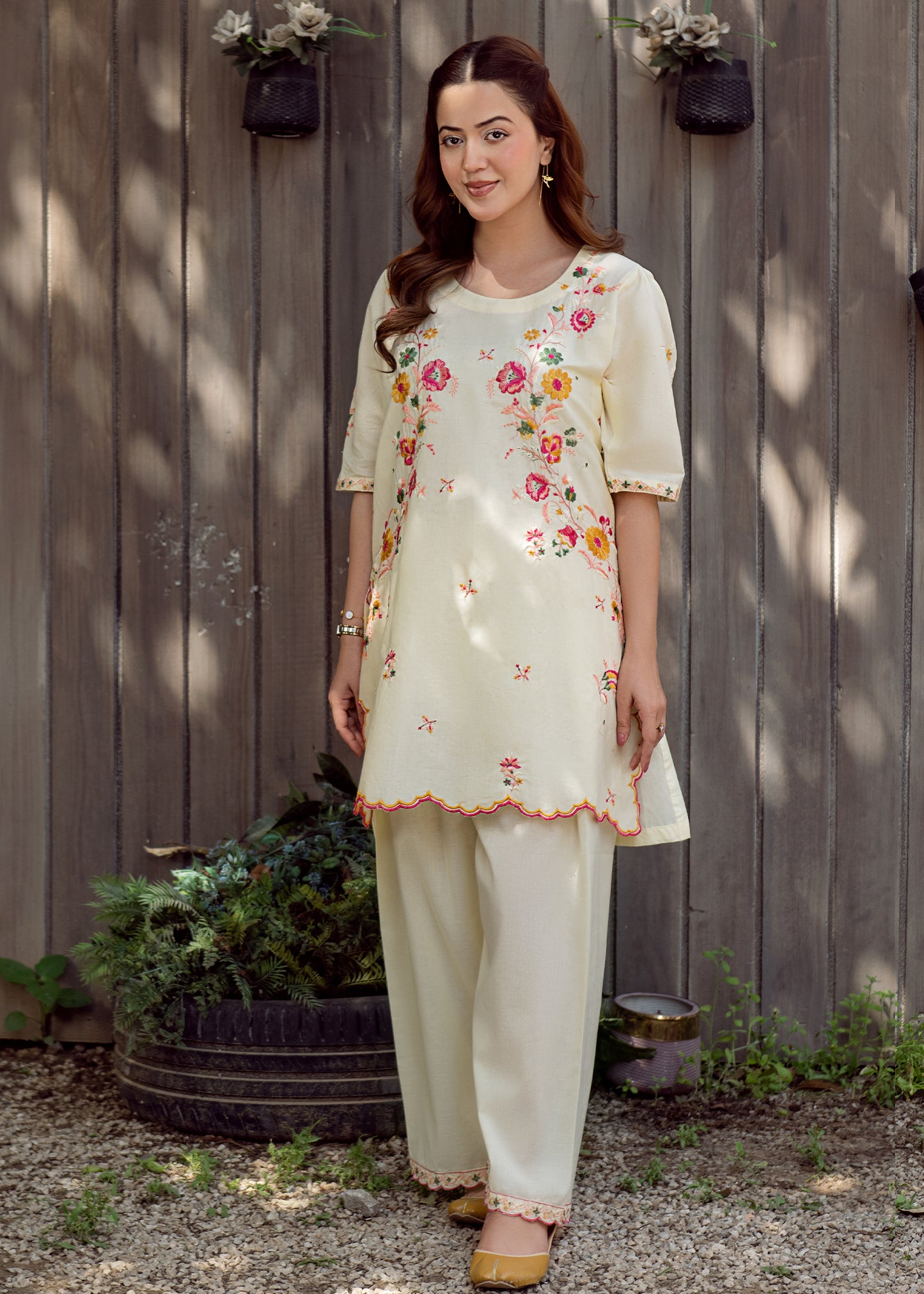 Eliana Embroidered Co-Ord