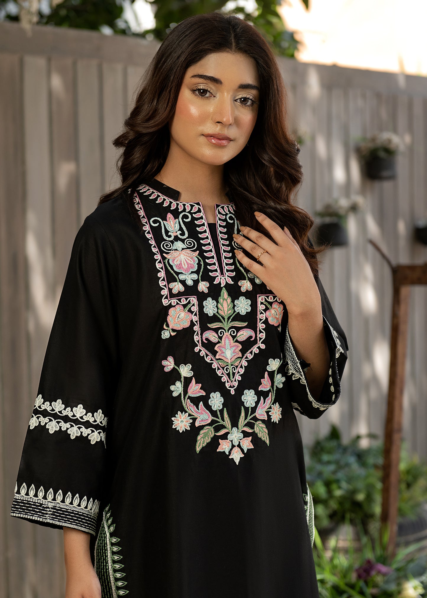Orchid Embroidered Co-Ord