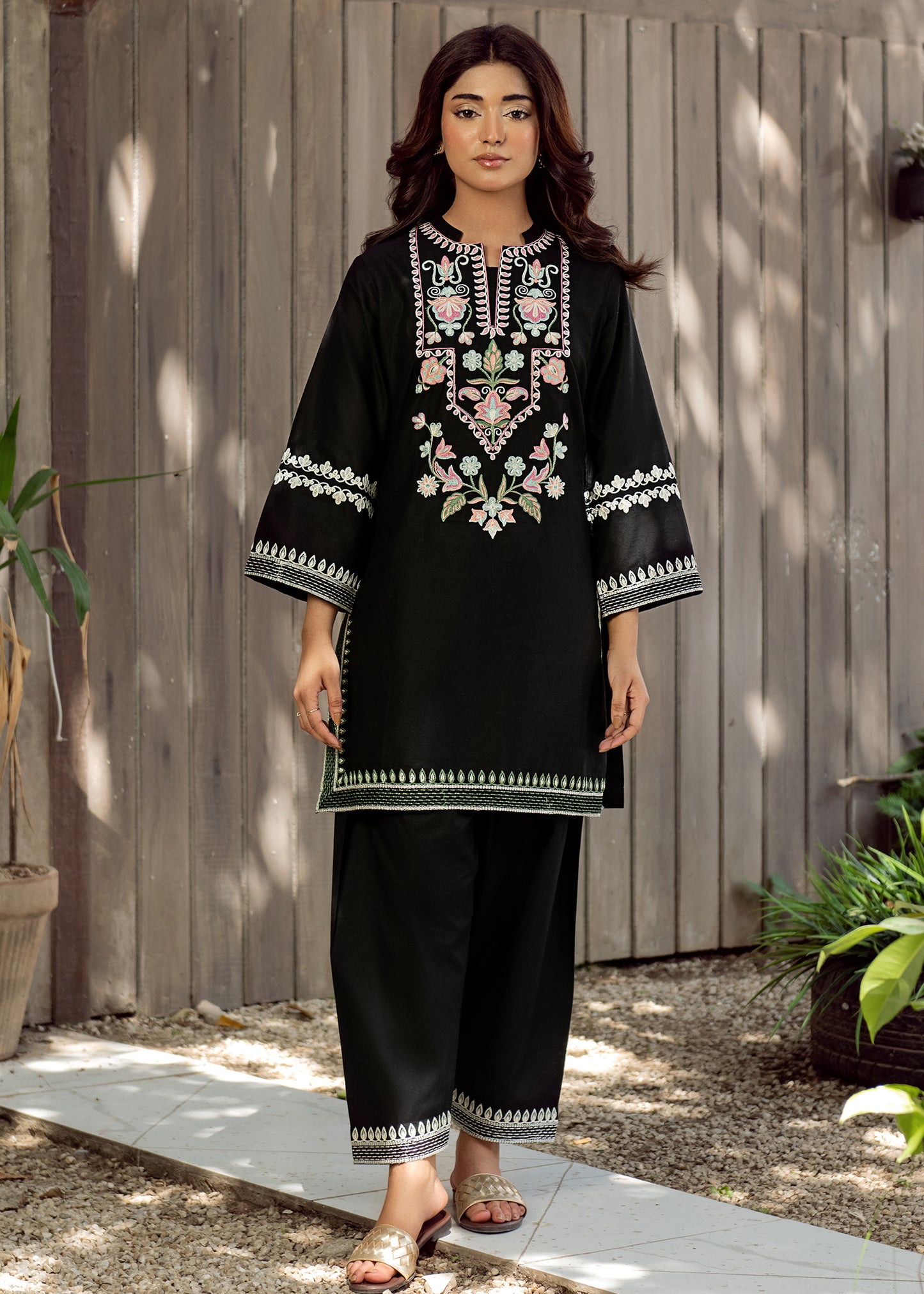 Orchid Embroidered Co-Ord