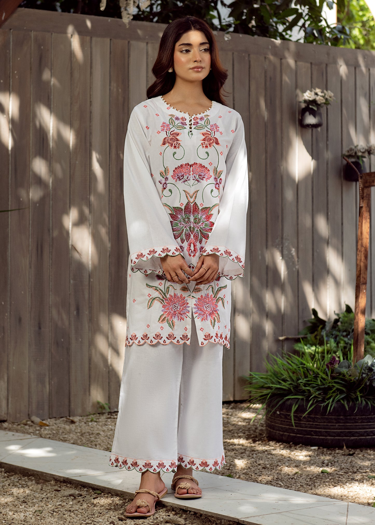 Clara Embroidered Co-Ord