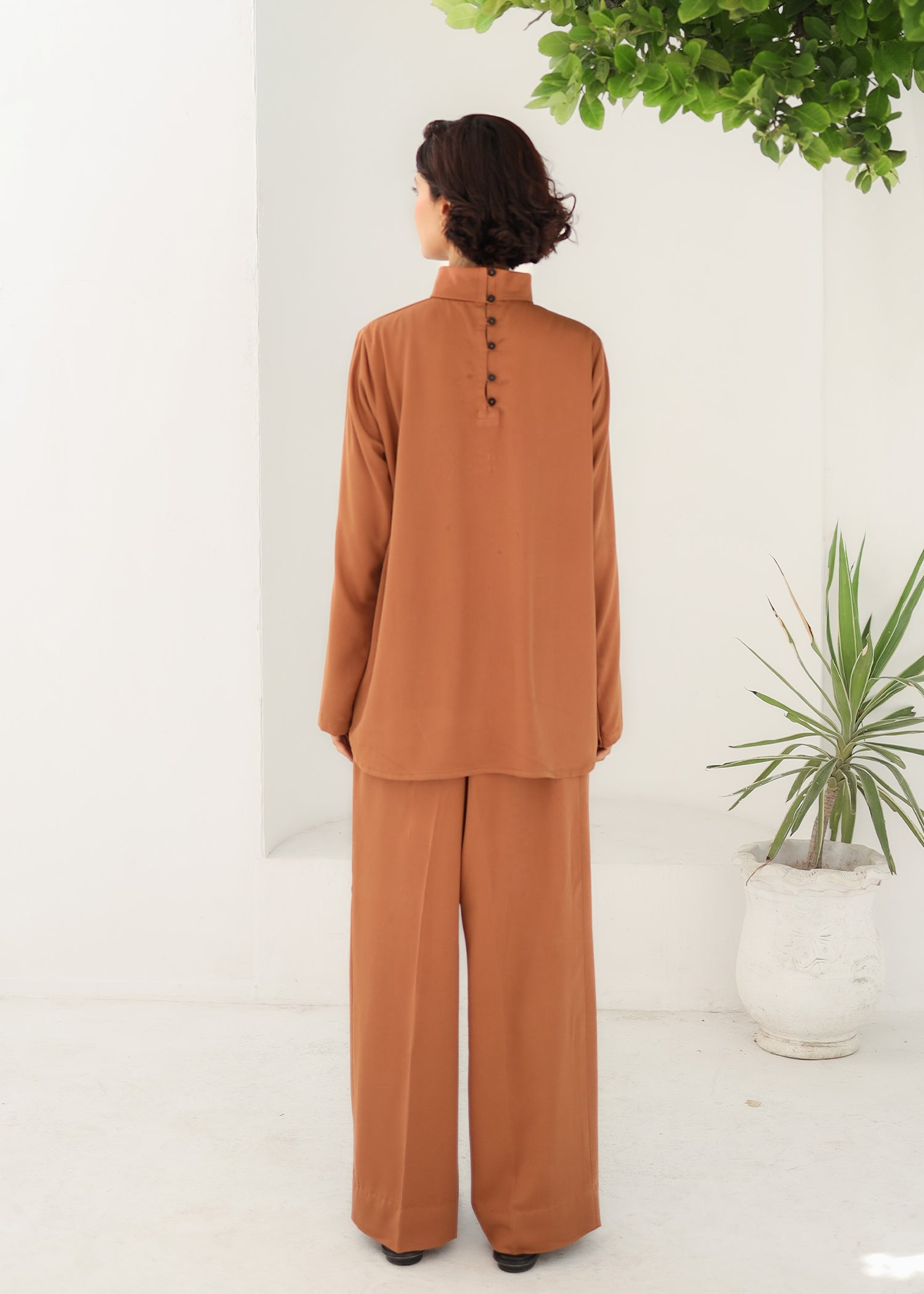 Brown Rust Co-Ord Set