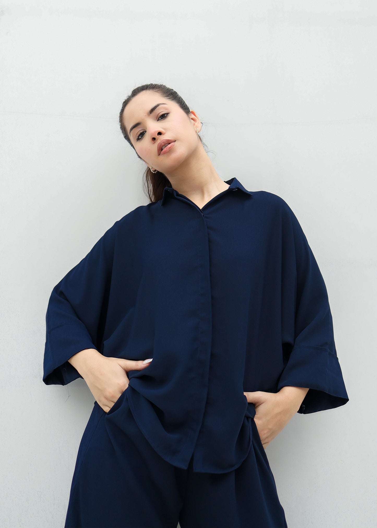 Navy Blue Co-Ord Set