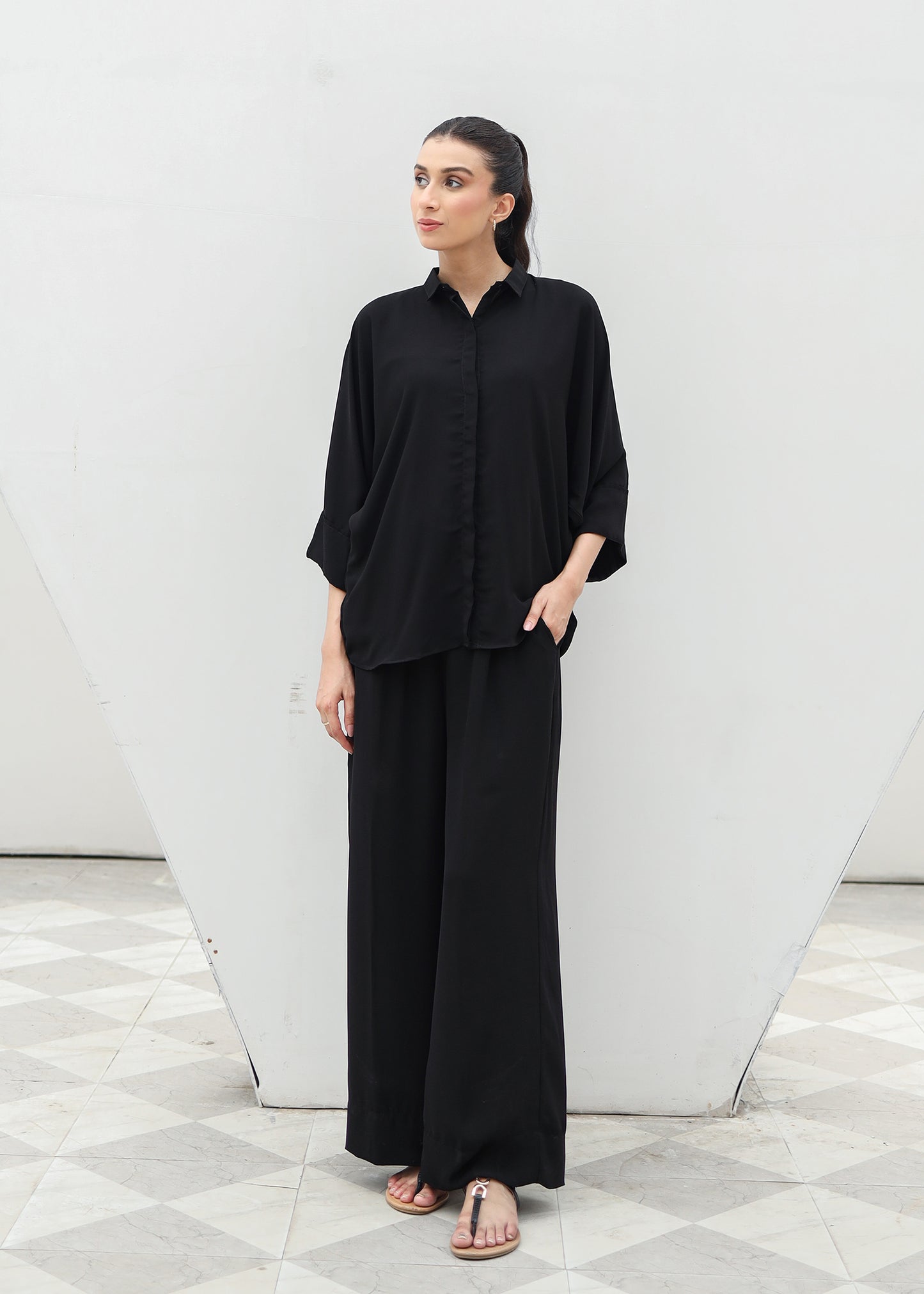 Black Co-Ord Set