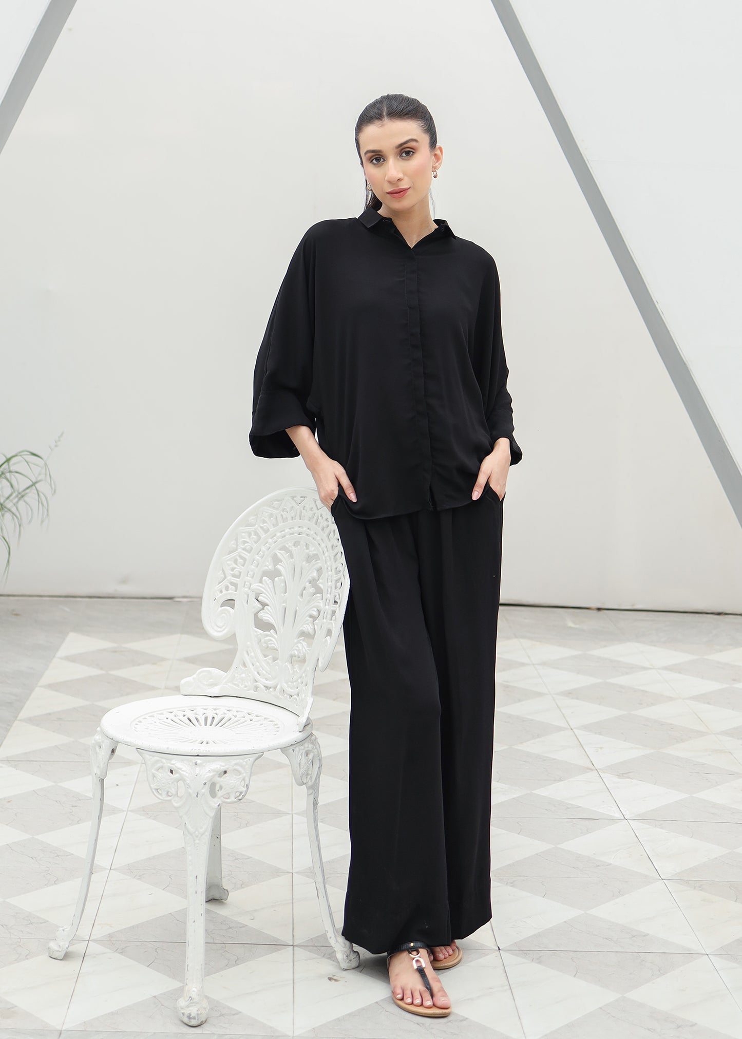 Black Co-Ord Set