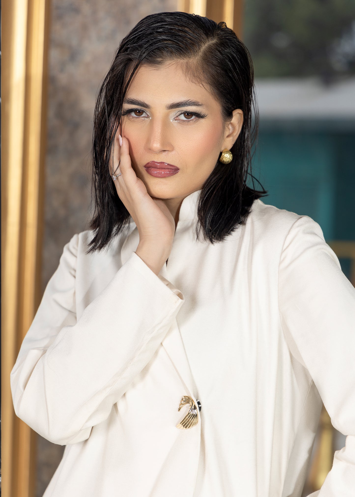 Ivory Muse Corduroy Co-Ord