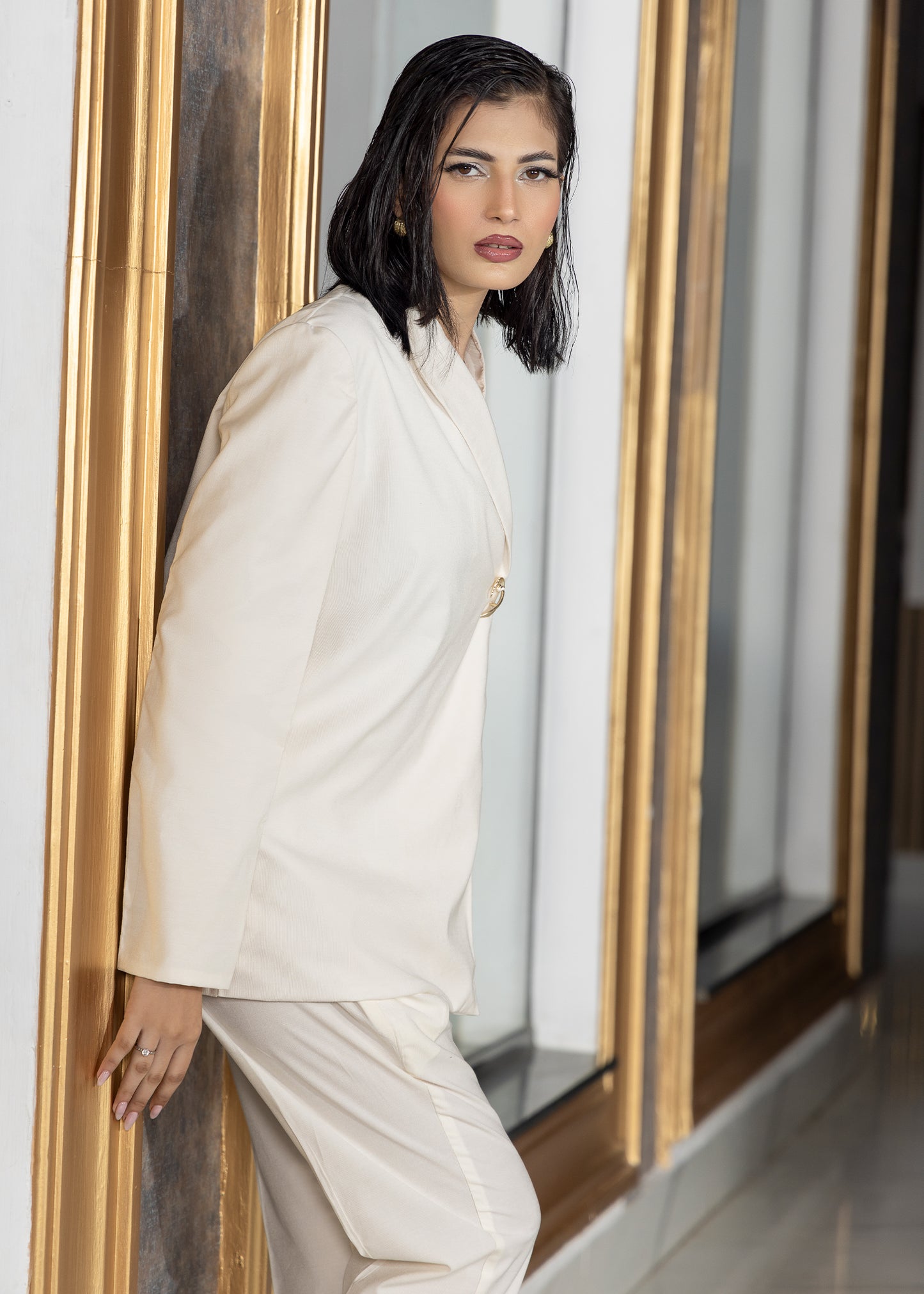 Ivory Muse Corduroy Co-Ord