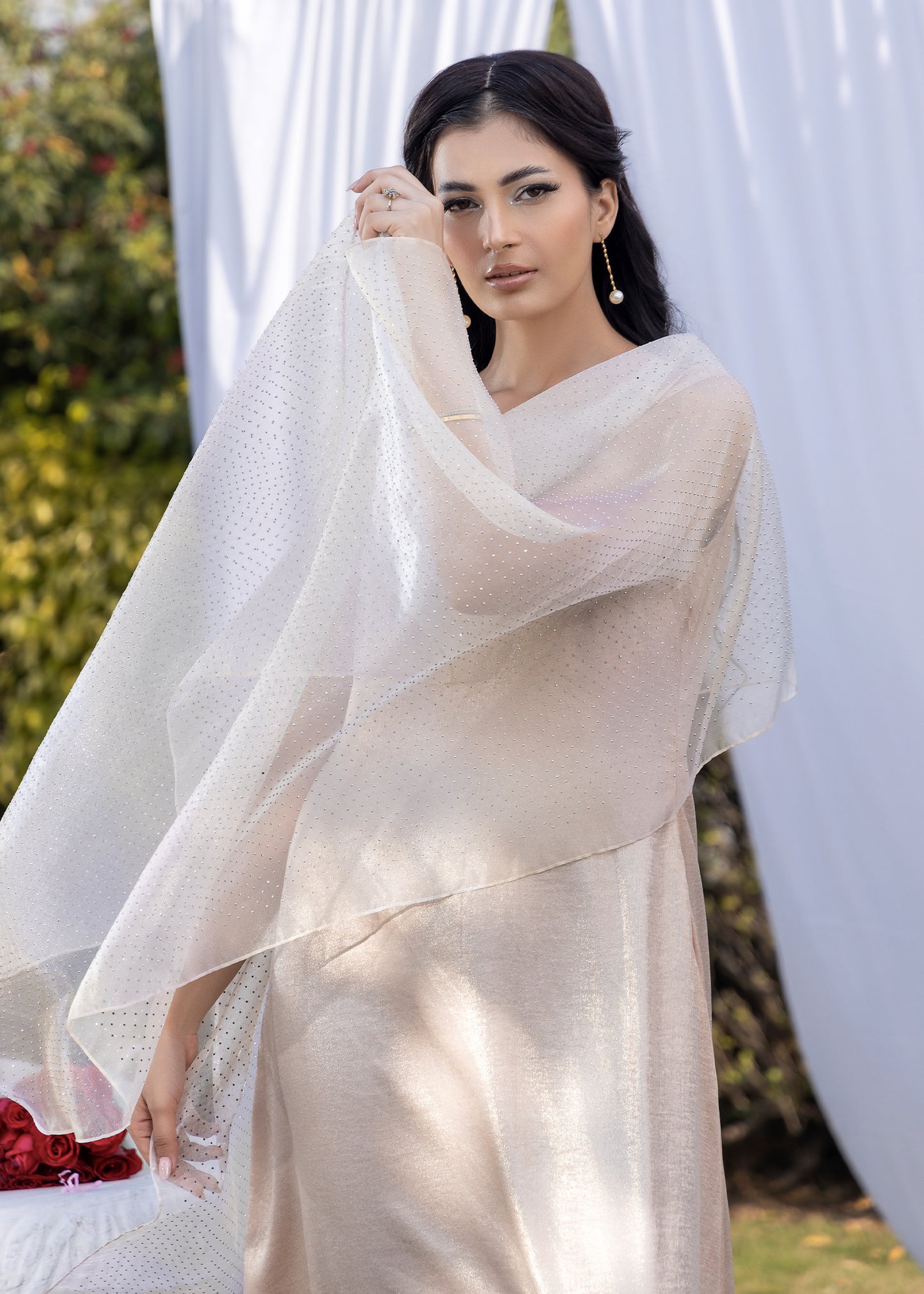 Moonlight Cape Dress