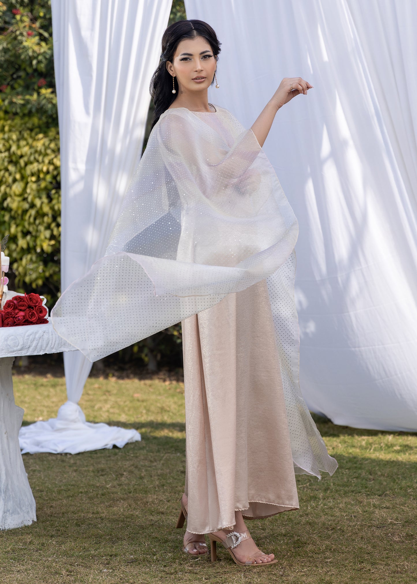 Moonlight Cape Dress