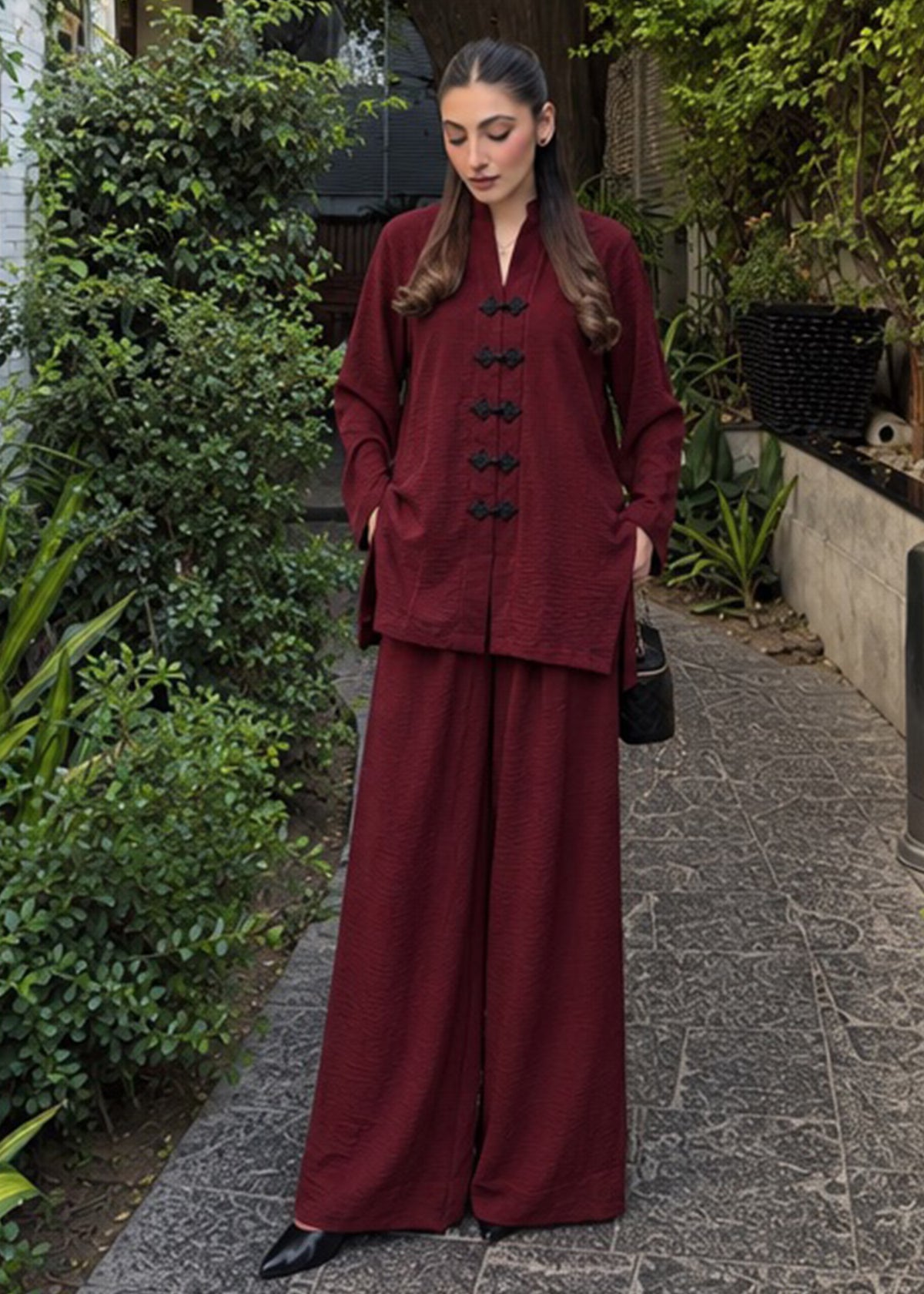 Kaia Set (Burgundy)