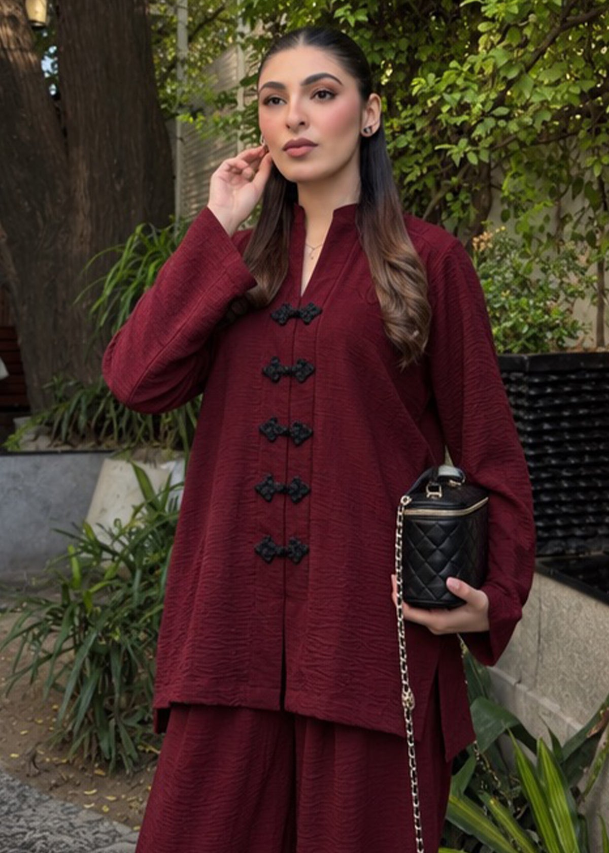 Kaia Set (Burgundy)