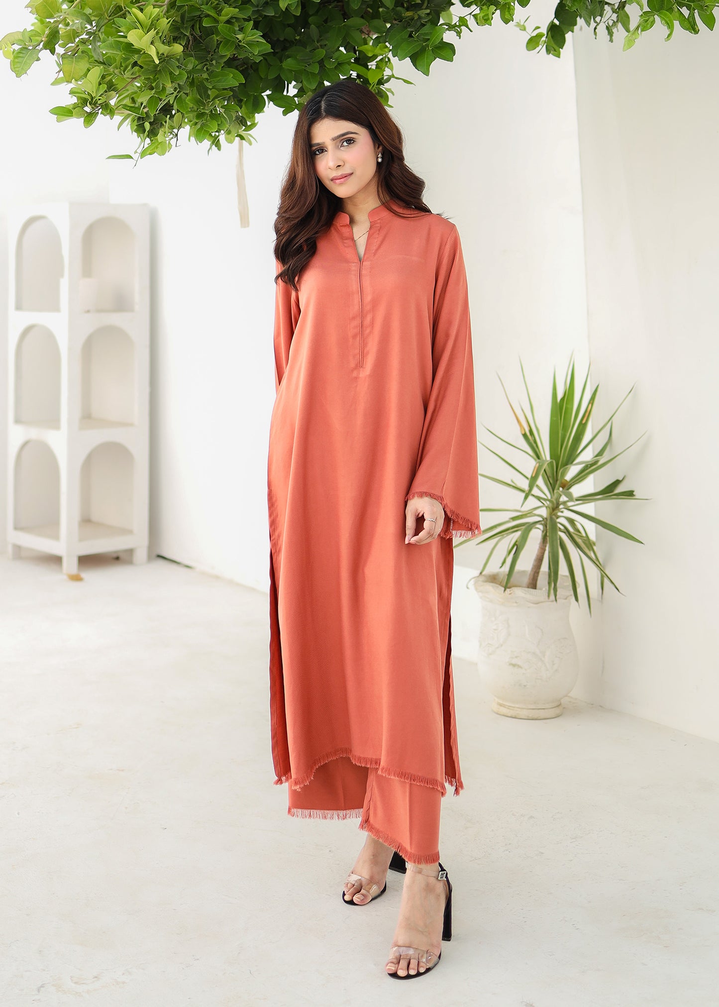 Burnt Orange Co-Ord Set