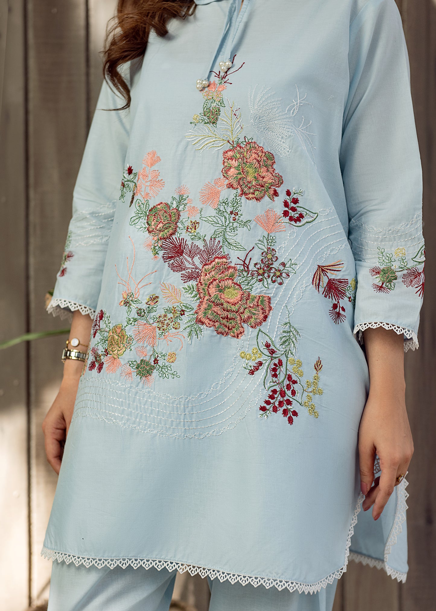 Marina Embroidered Co-Ord