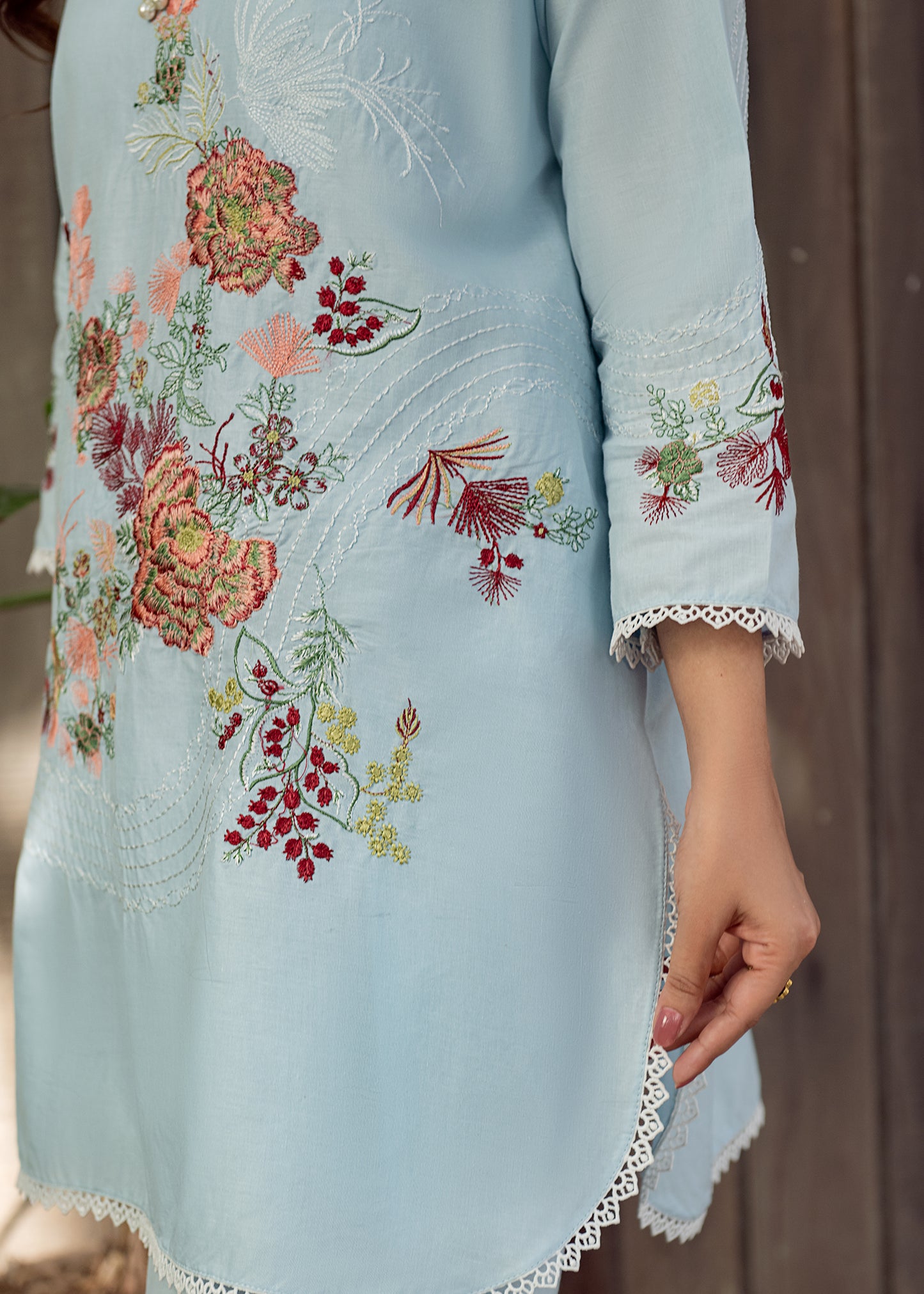 Marina Embroidered Co-Ord