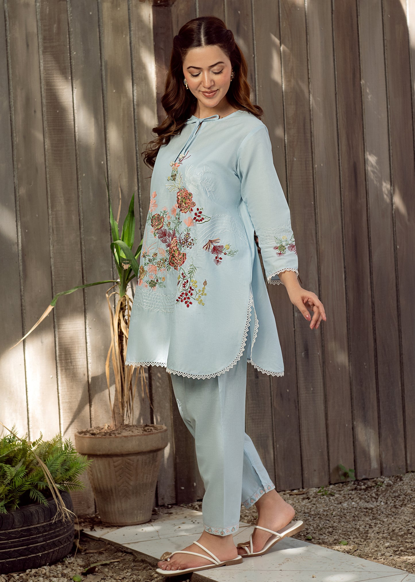Marina Embroidered Co-Ord
