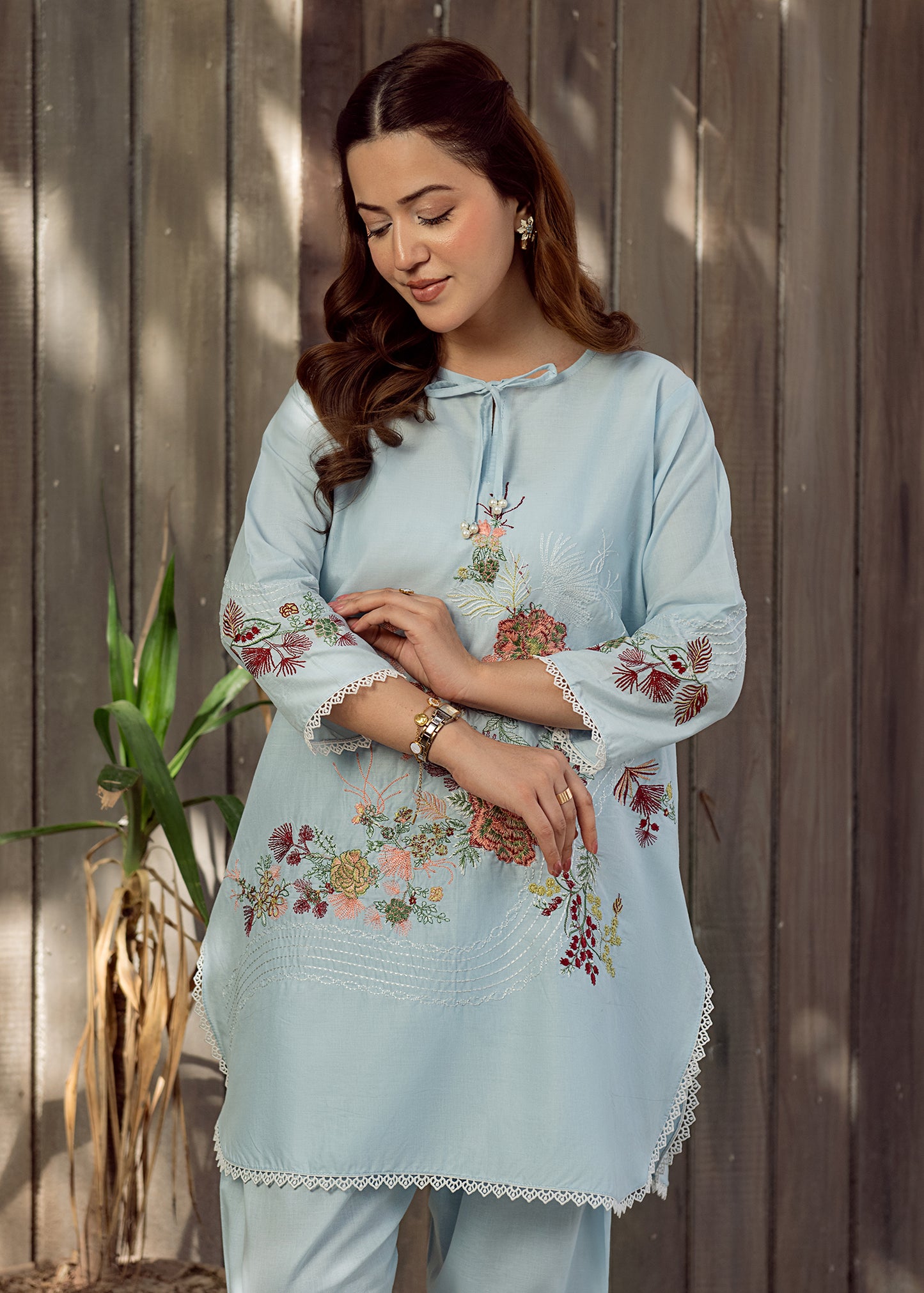 Marina Embroidered Co-Ord