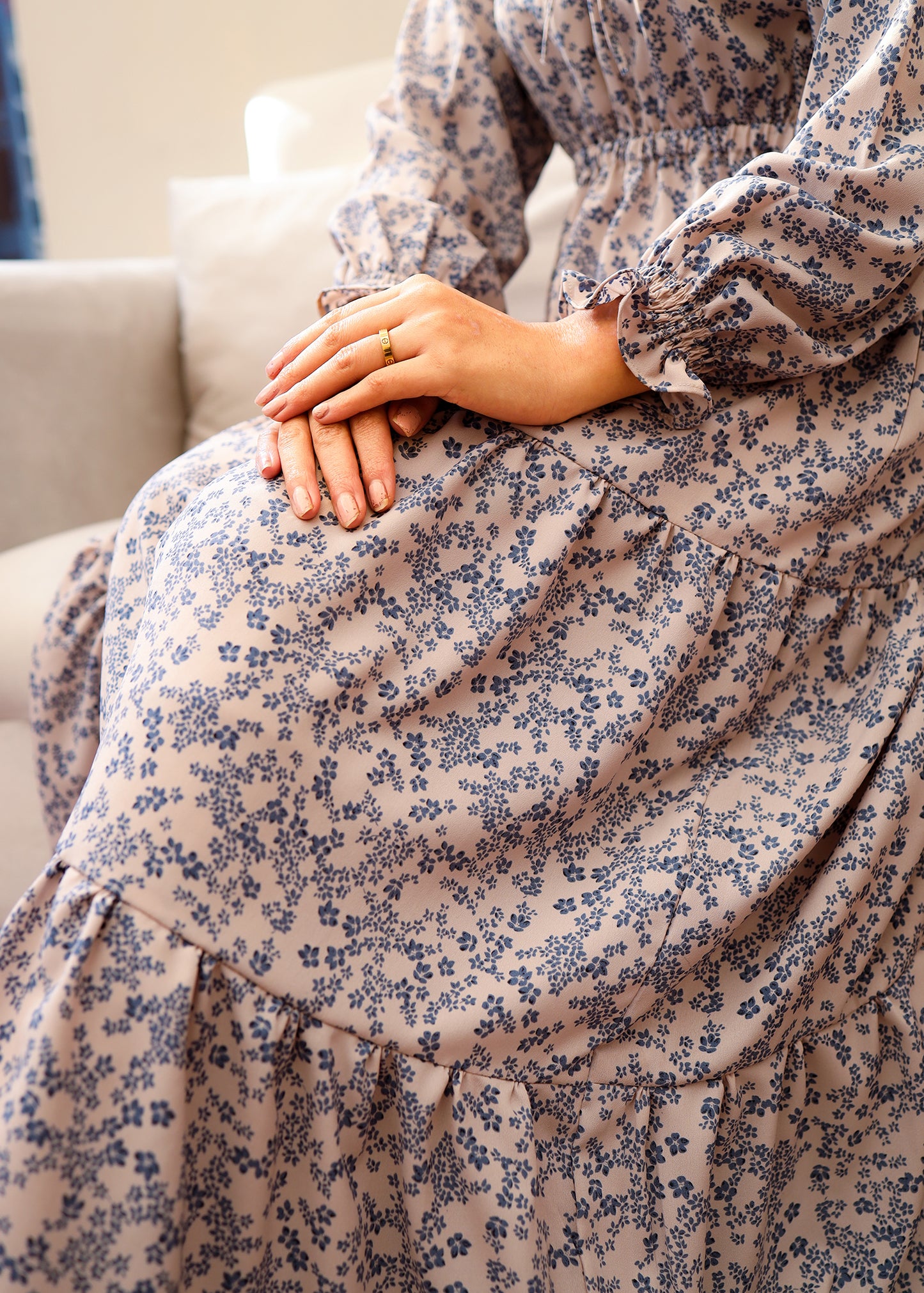 Floral Tiered Dress