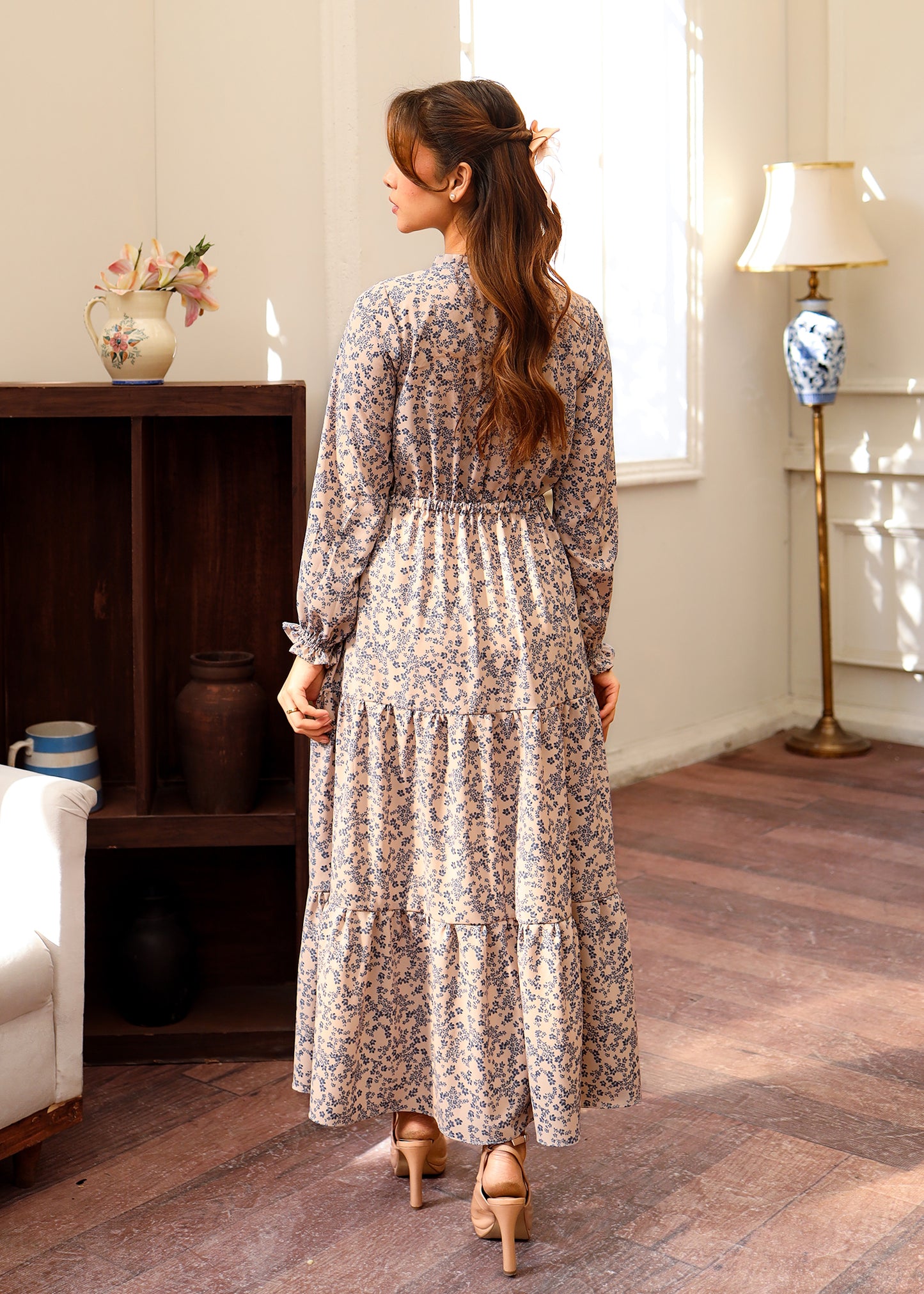 Floral Tiered Dress