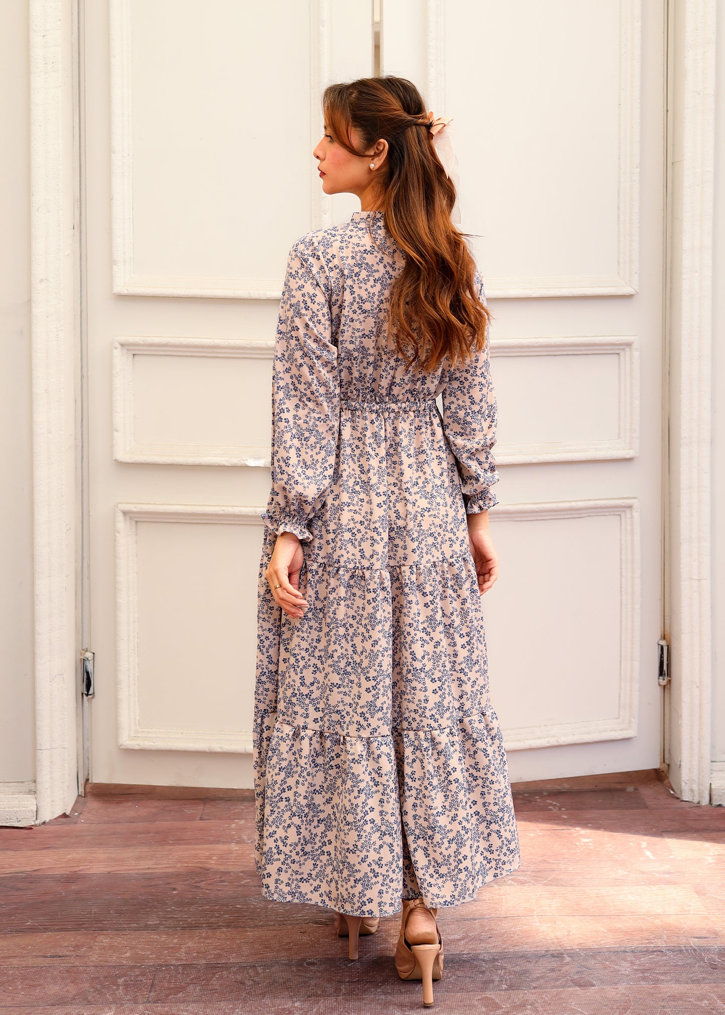 Floral Tiered Dress