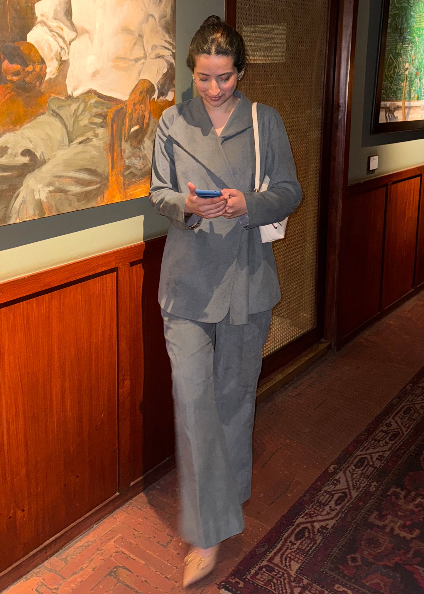 Grey Corduroy Co-Ord