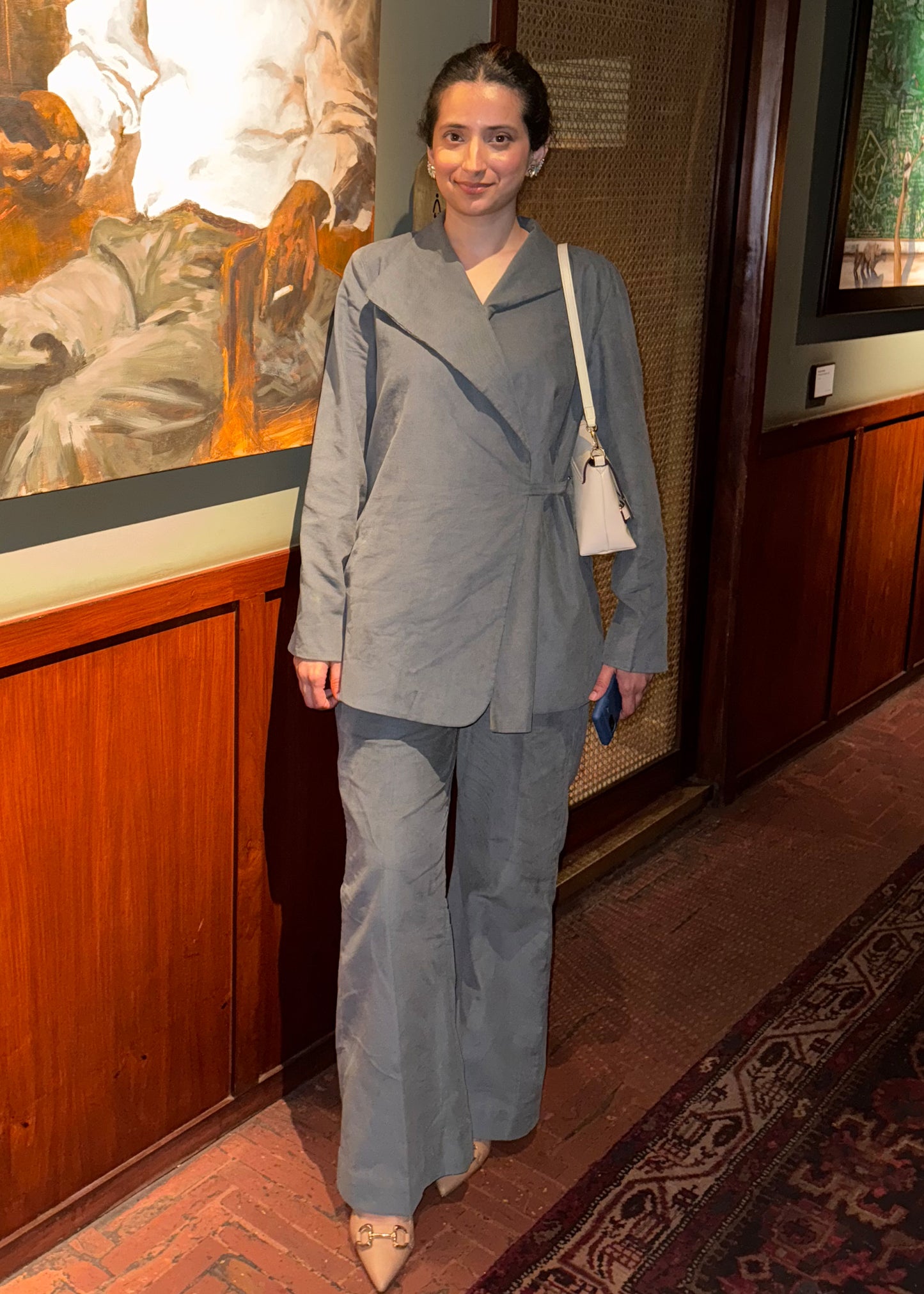 Grey Corduroy Co-Ord