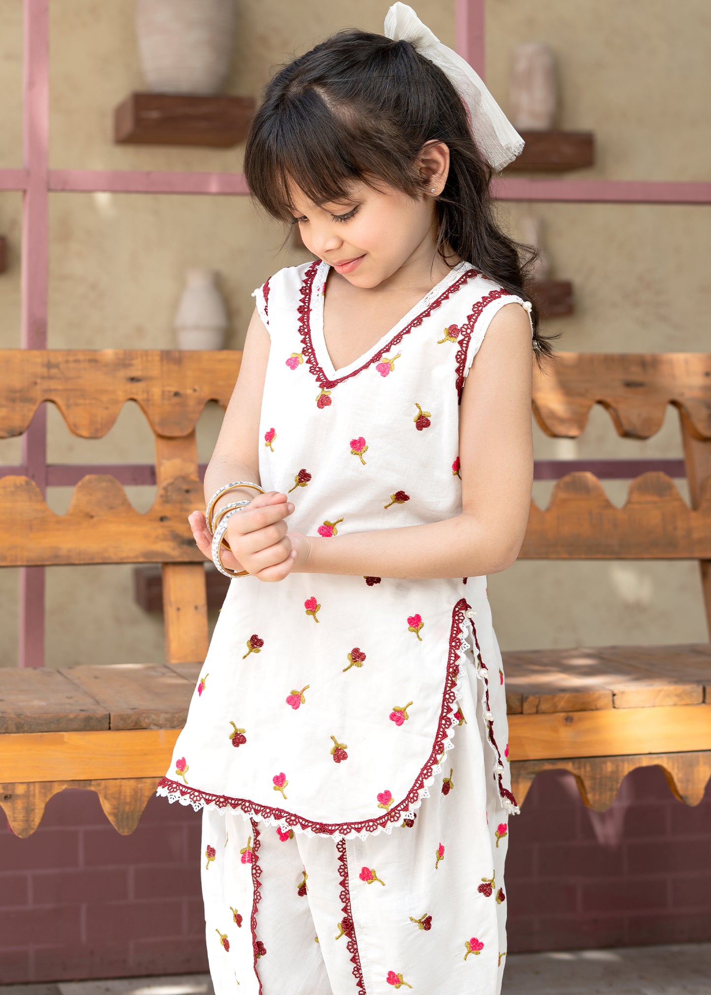 Vanilla Rosebud Set