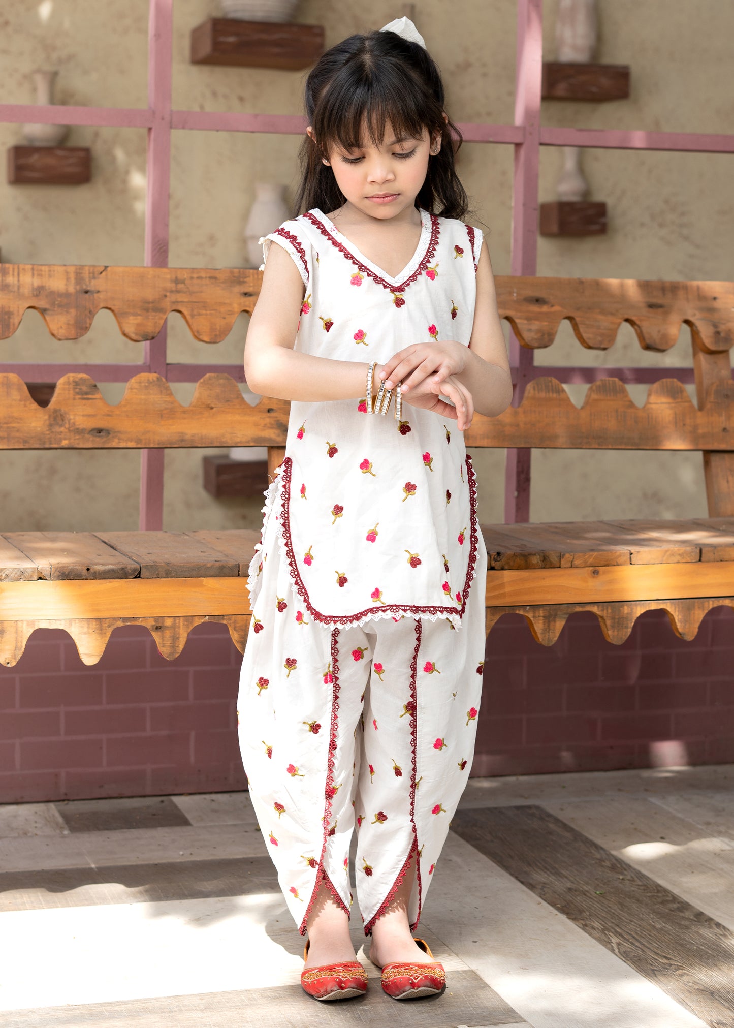 Vanilla Rosebud Set