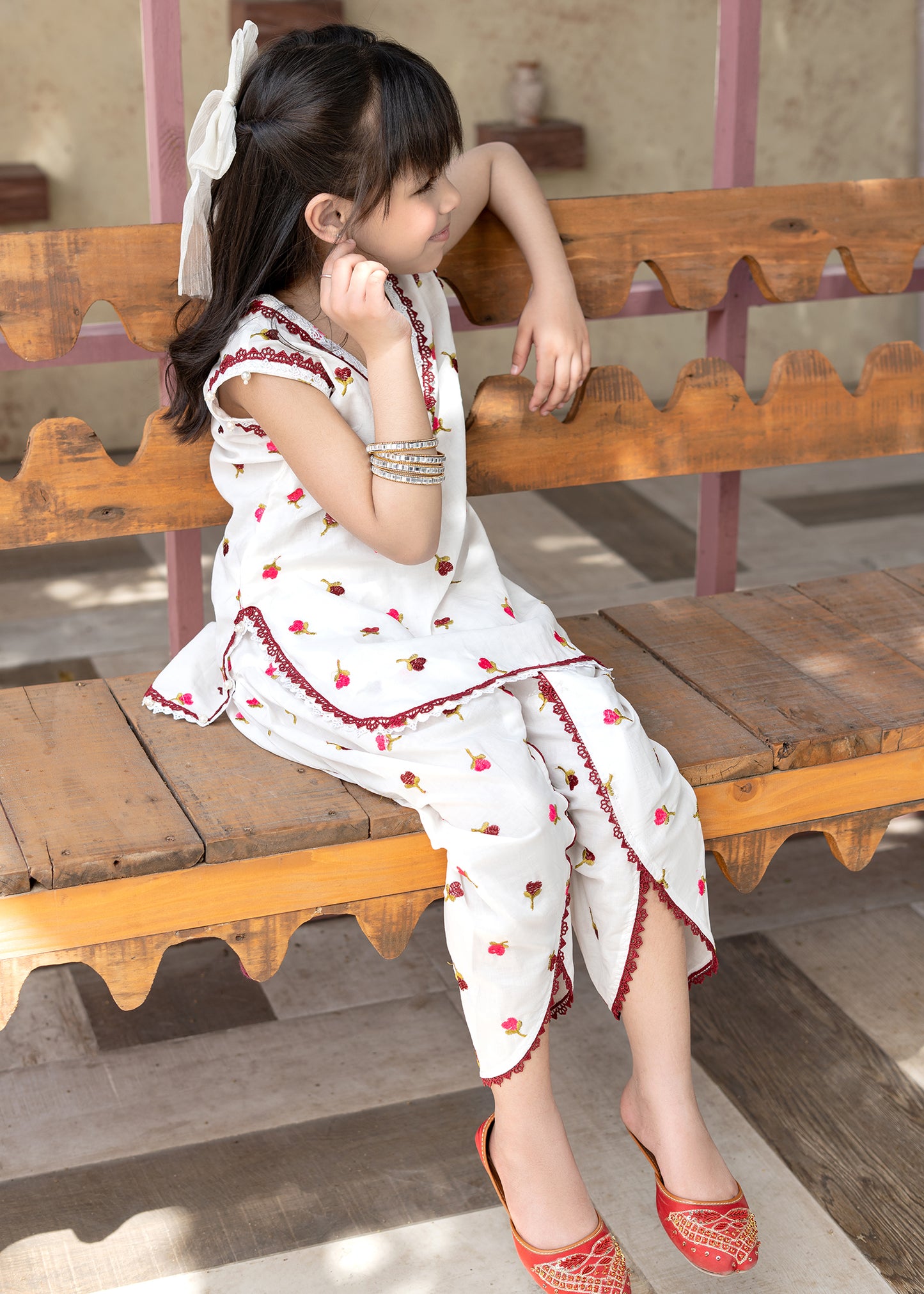 Vanilla Rosebud Set