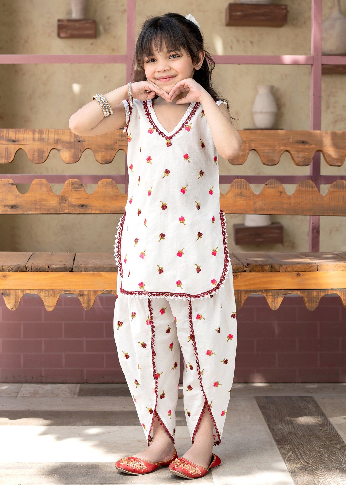 Vanilla Rosebud Set