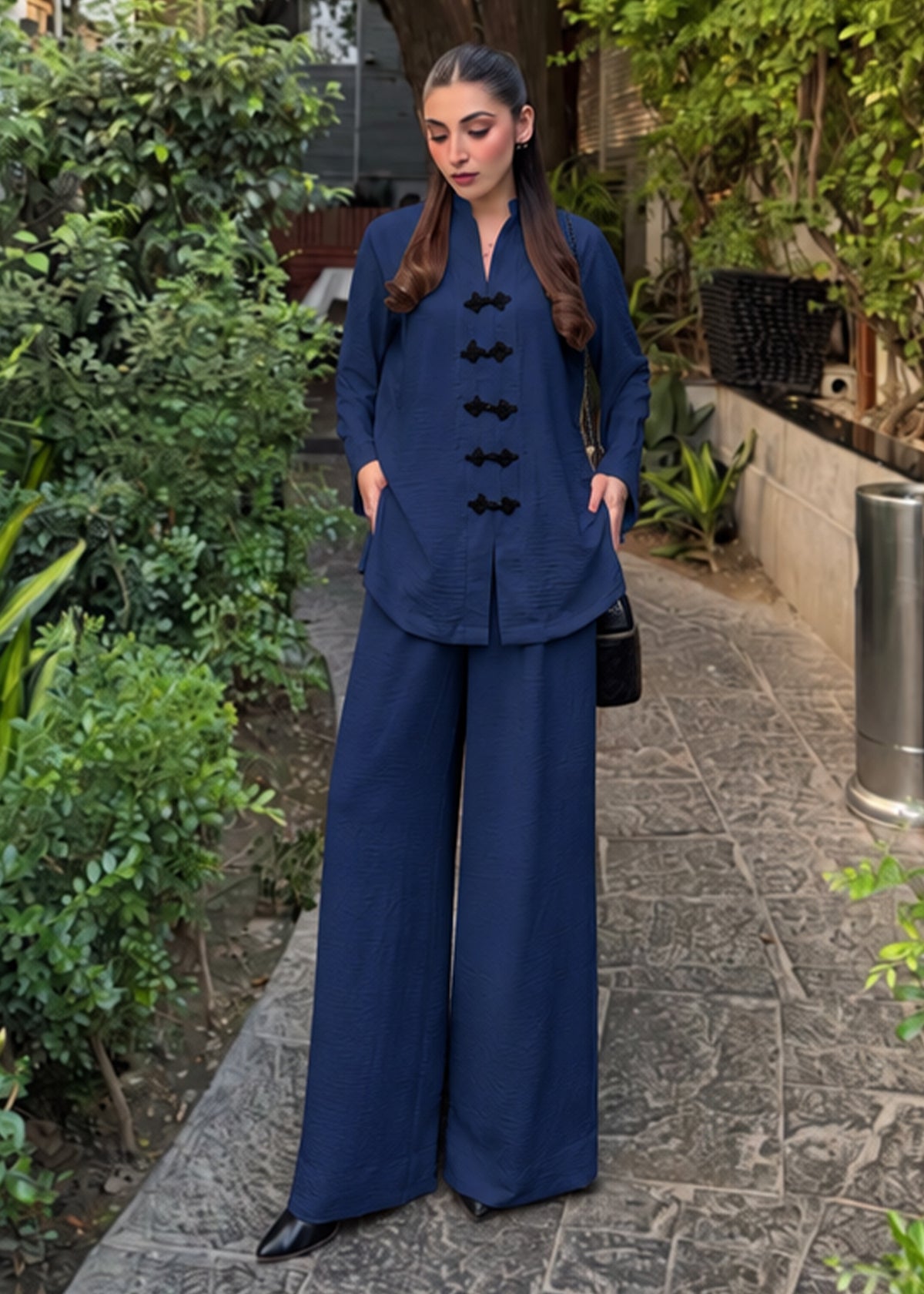 Kaia Set (Navy Blue)