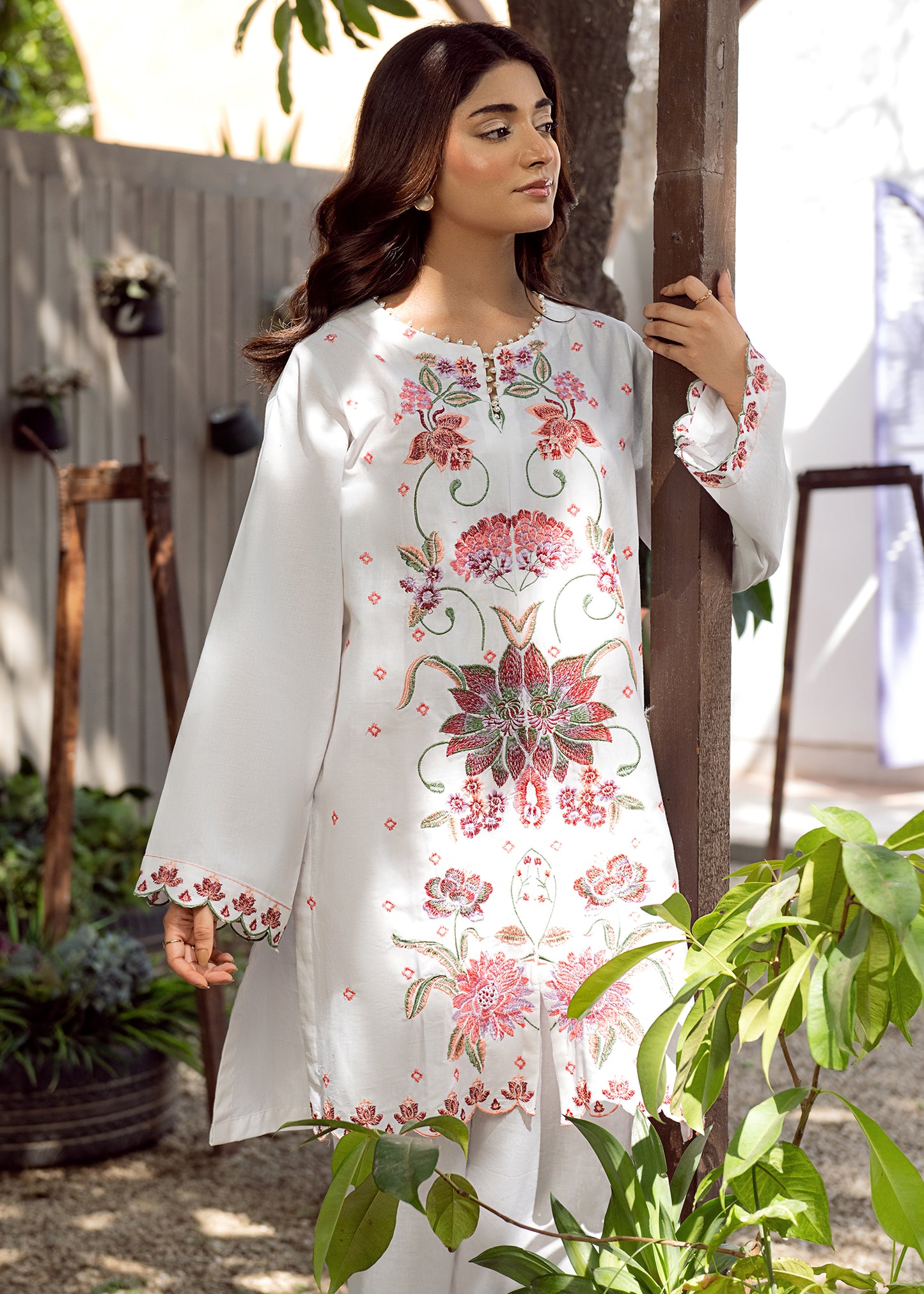Clara Embroidered Co-Ord