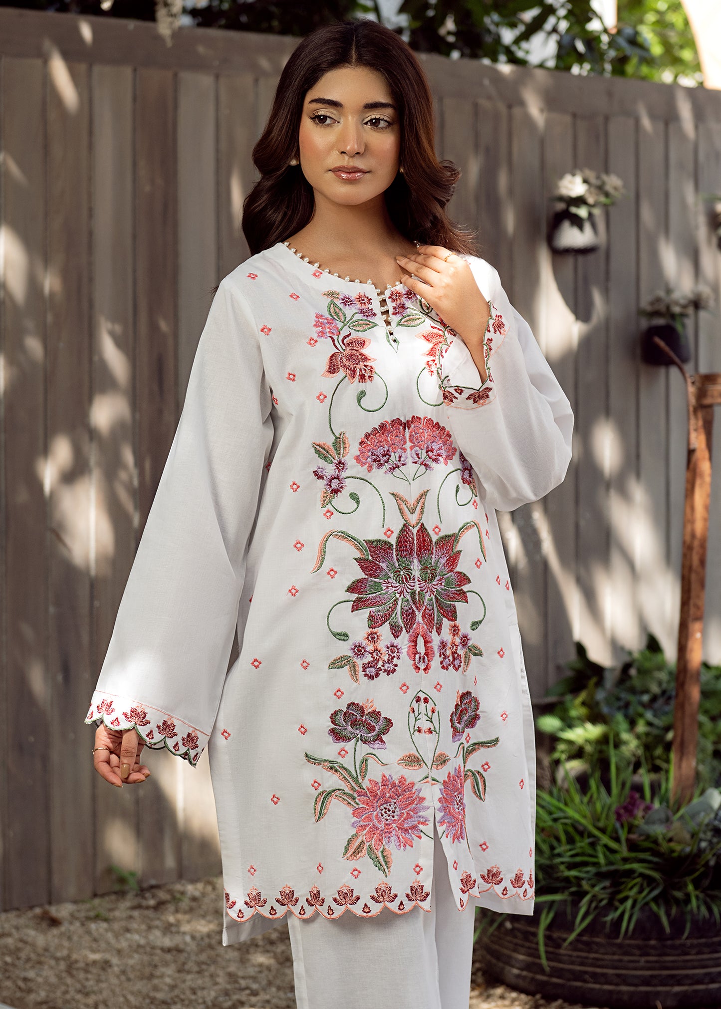 Clara Embroidered Co-Ord
