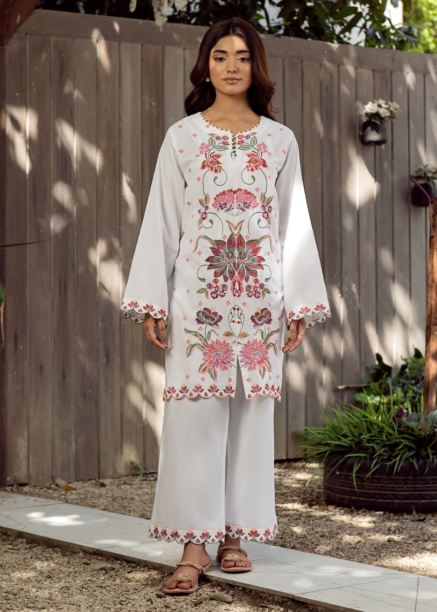 Clara Embroidered Co-Ord